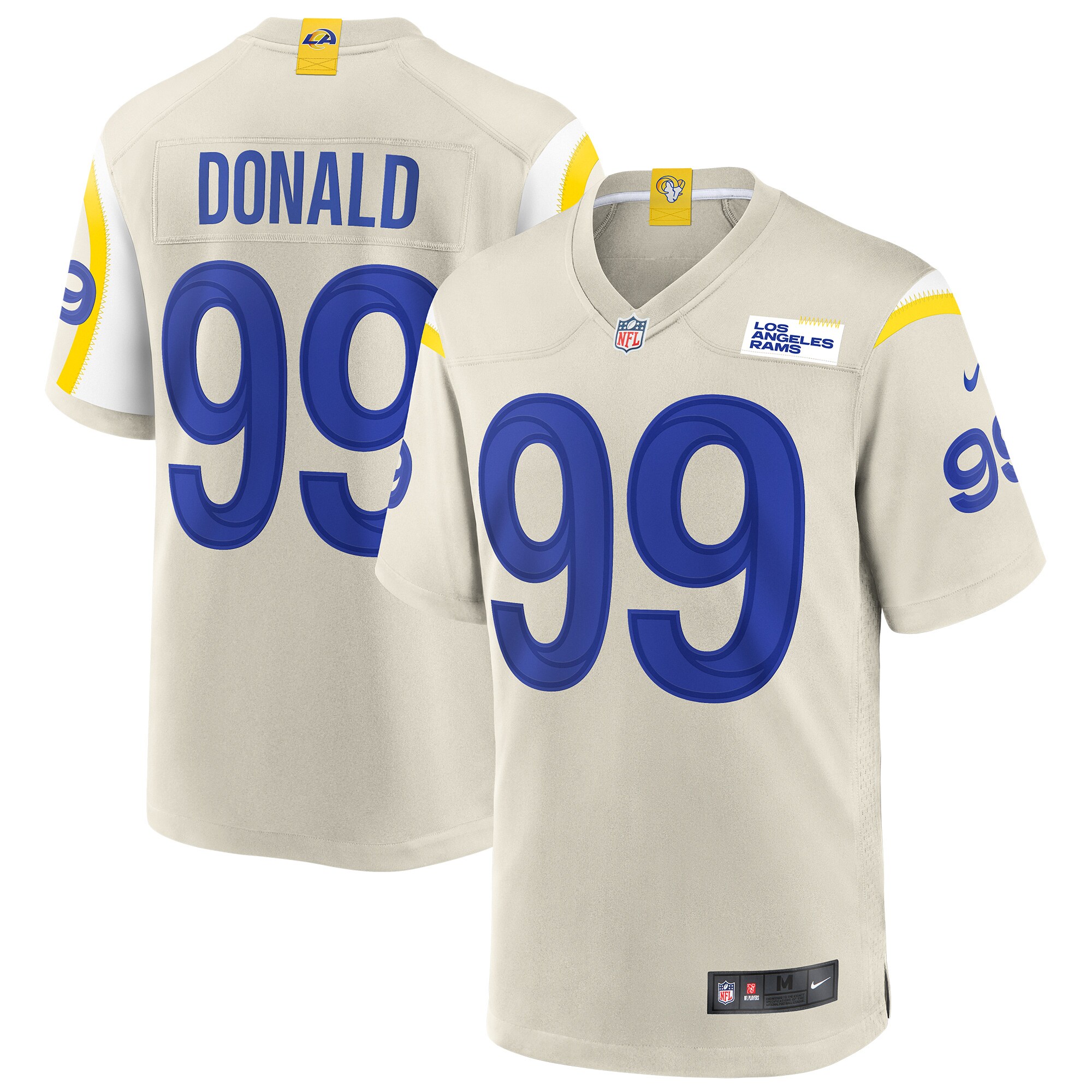 Los Angeles Rams Aaron Donald Bone Game NFL Jersey Men's