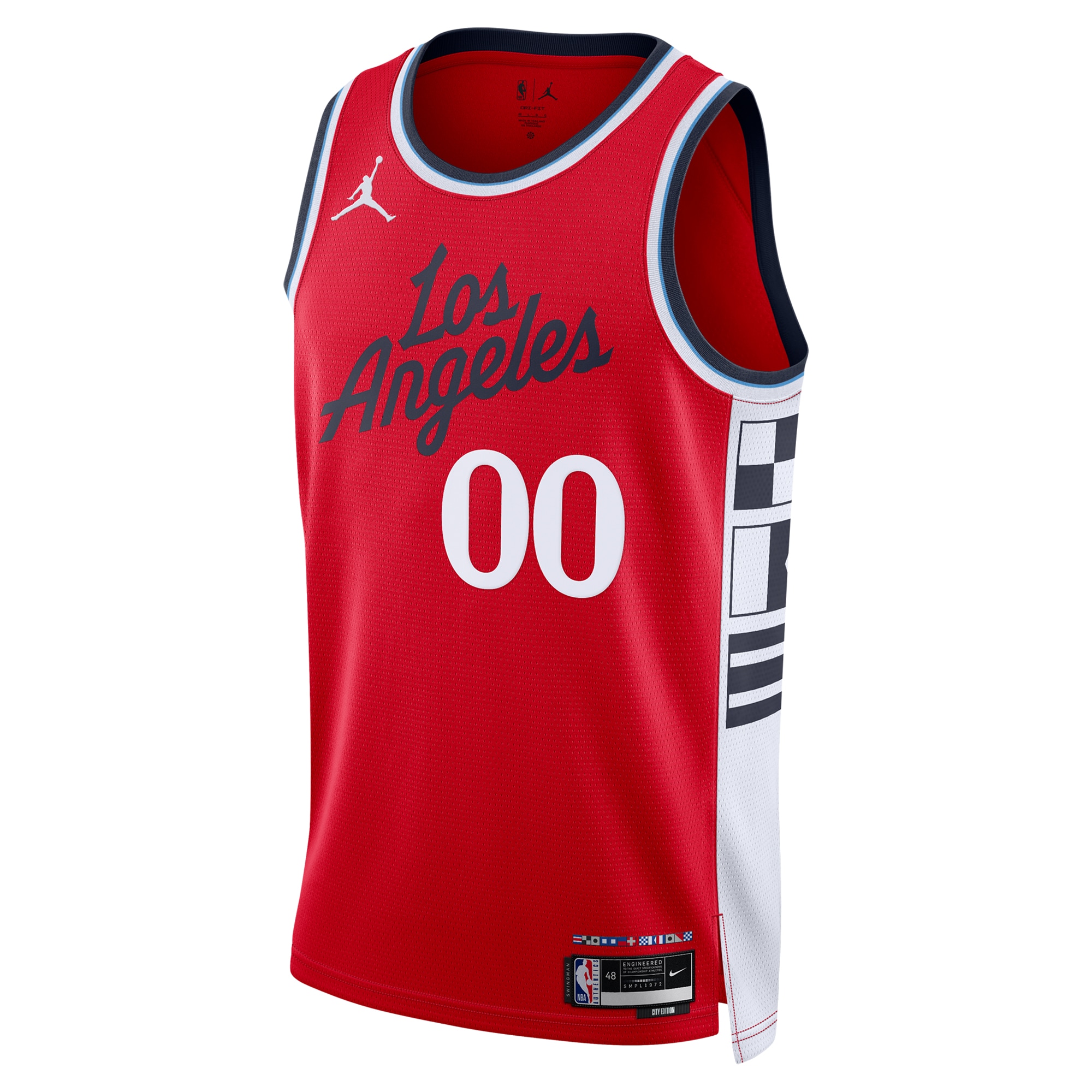 Los Angeles Clippers Jordan Statement Edition Swingman Custom NBA Jersey Men's