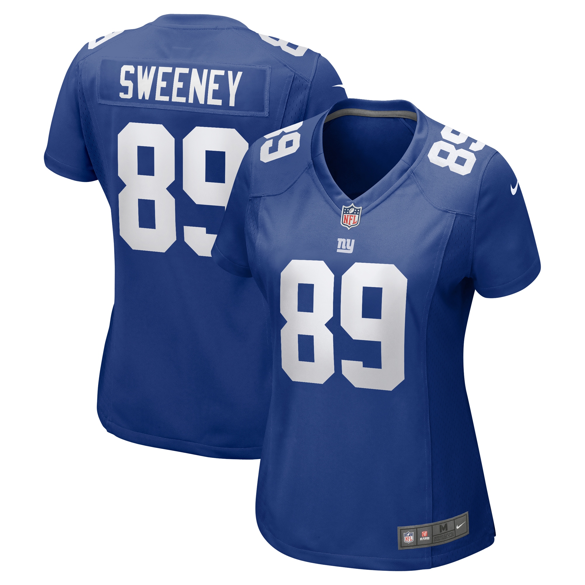 New York Giants Tommy Sweeney Royal Game NFL Jersey Women's