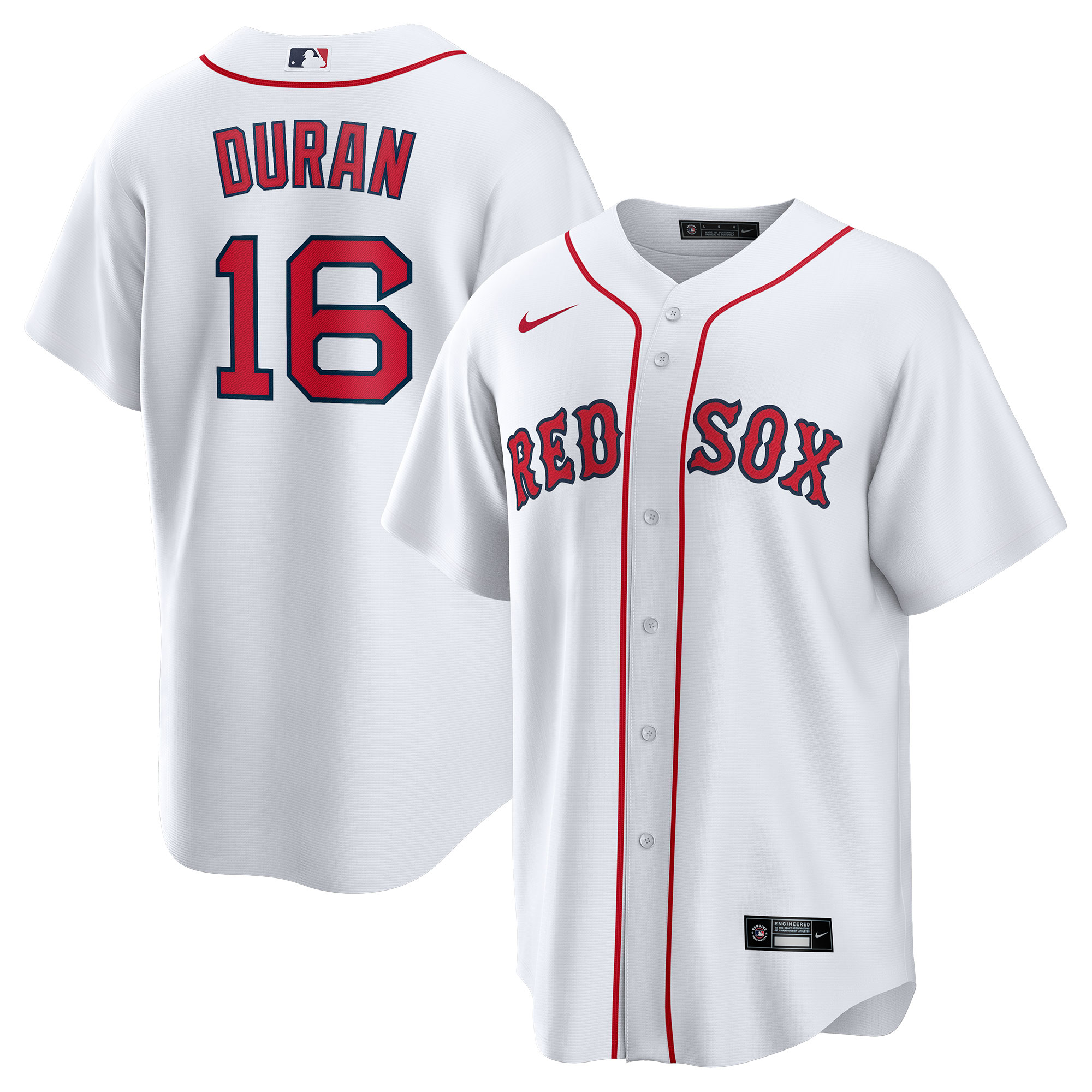 Boston Red Sox Jarren Duran White Home Player MLB Jersey Men's