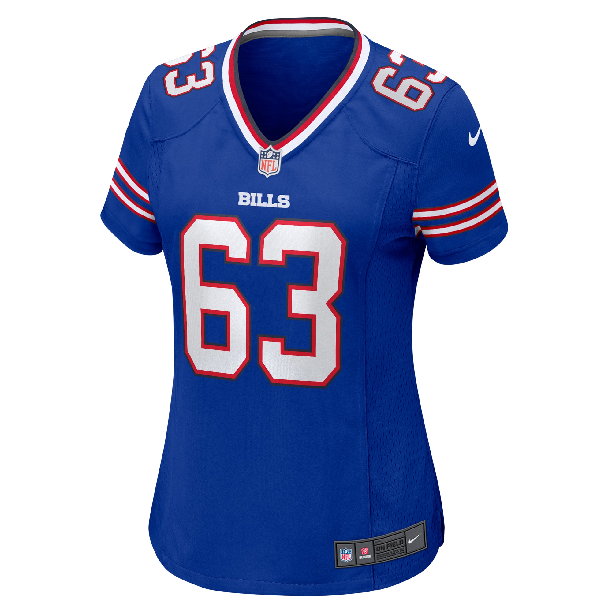 Buffalo Bills Kevin Jarvis Royal Team Game NFL Jersey Women's