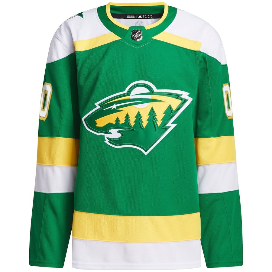 Minnesota Wild Alternate 2023/24 Primegreen Custom Green NHL Jersey Men's