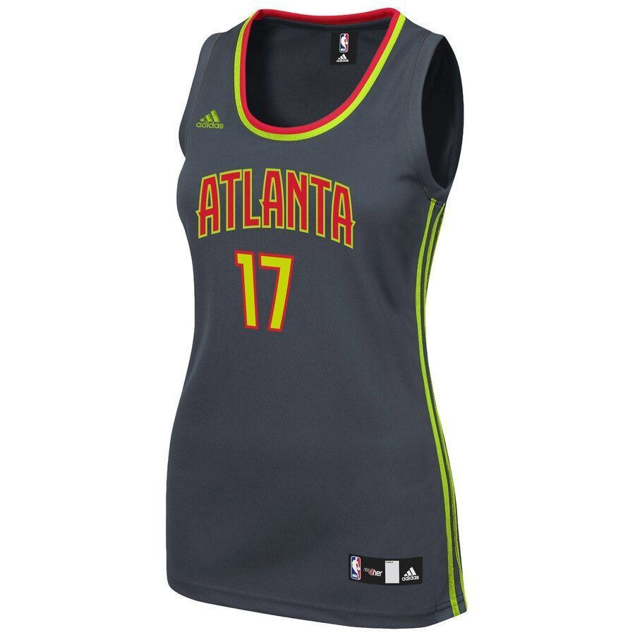 Dennis Schroder Atlanta Hawks Road Charcoal NBA Jersey Women's