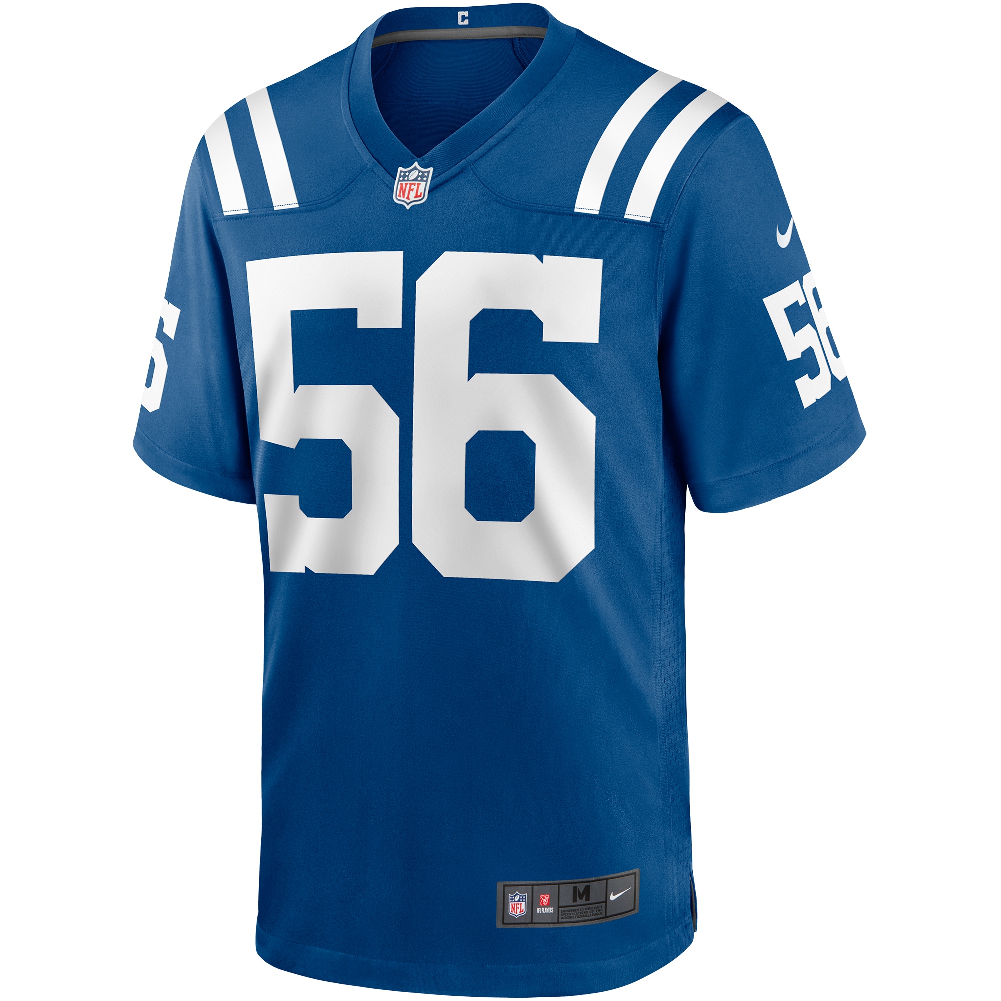 Indianapolis Colts Quenton Nelson Royal Game Player NFL Jersey Men's