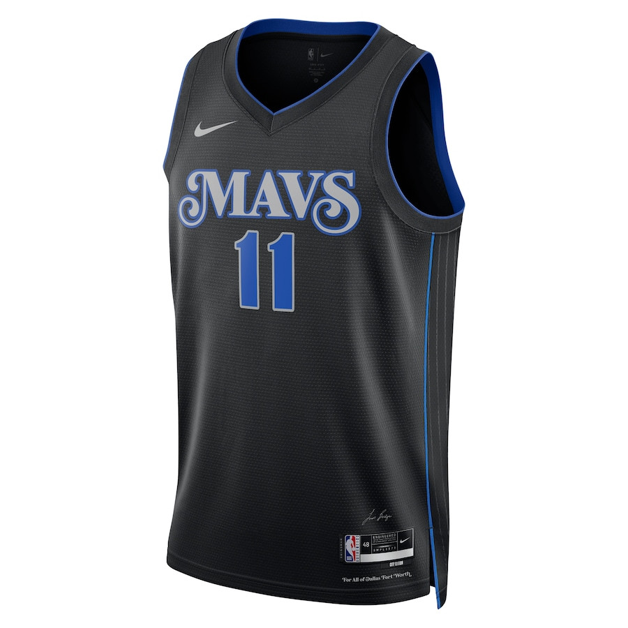 Kyrie Irving 11 Dallas Mavericks 2023/24 City Edition Swingman Black NBA Jersey Men's