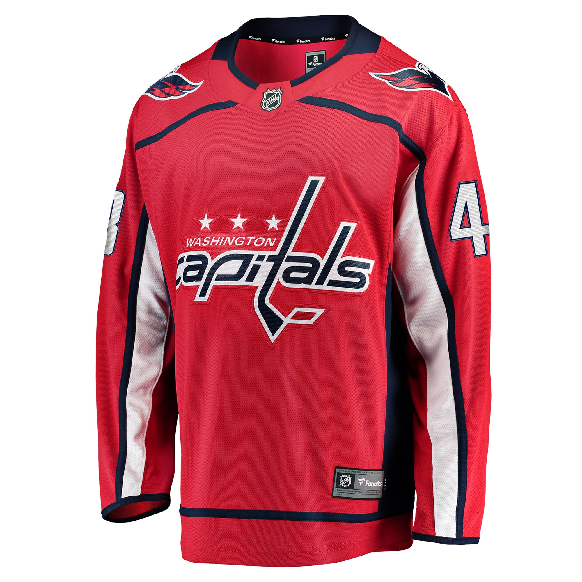 Washington Capitals Logan Thompson Red Home Premier Breakaway Player NHL Jersey Men's