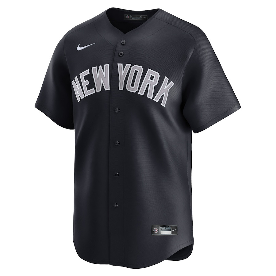 Jasson Dom?nguez 89 New York Yankees Alternate Limited Player Navy MLB Jersey Men's