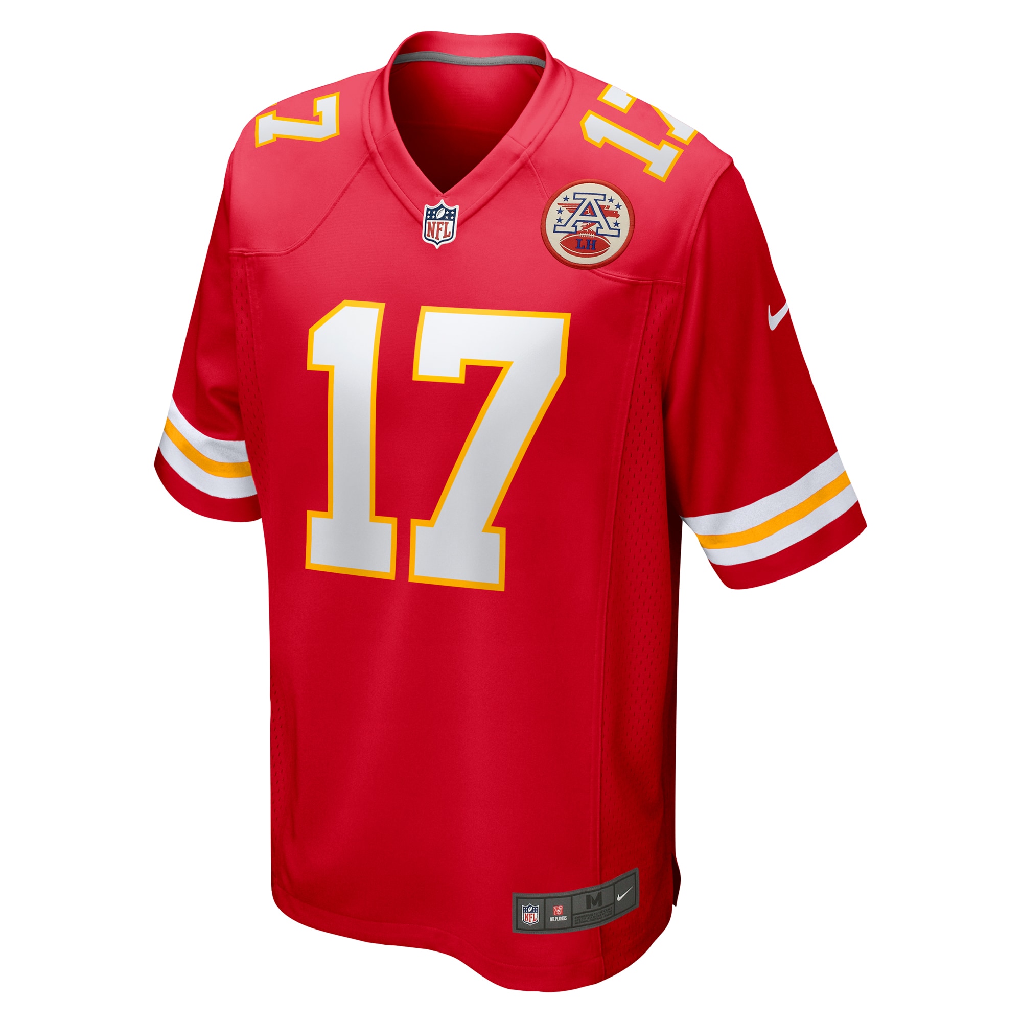 Kansas City Chiefs Richie James Red Game NFL Jersey Men's