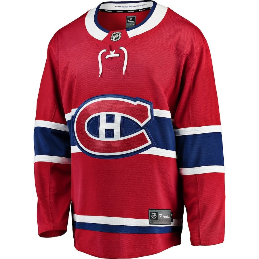 David Reinbacher #5 Montreal Canadiens 2023 Draft Home Red NHL Jersey Men's