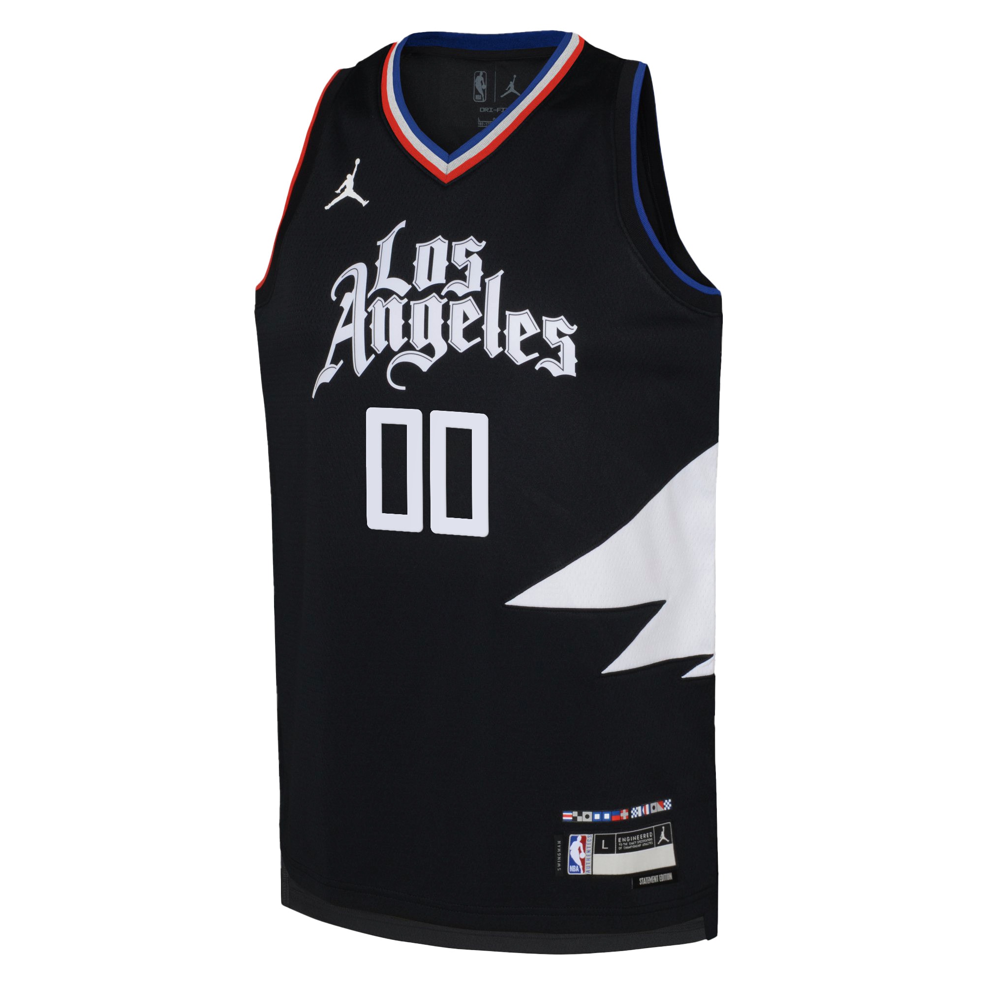 Los Angeles Clippers Jordan Statement Swingman 22 Custom NBA Jersey Youth