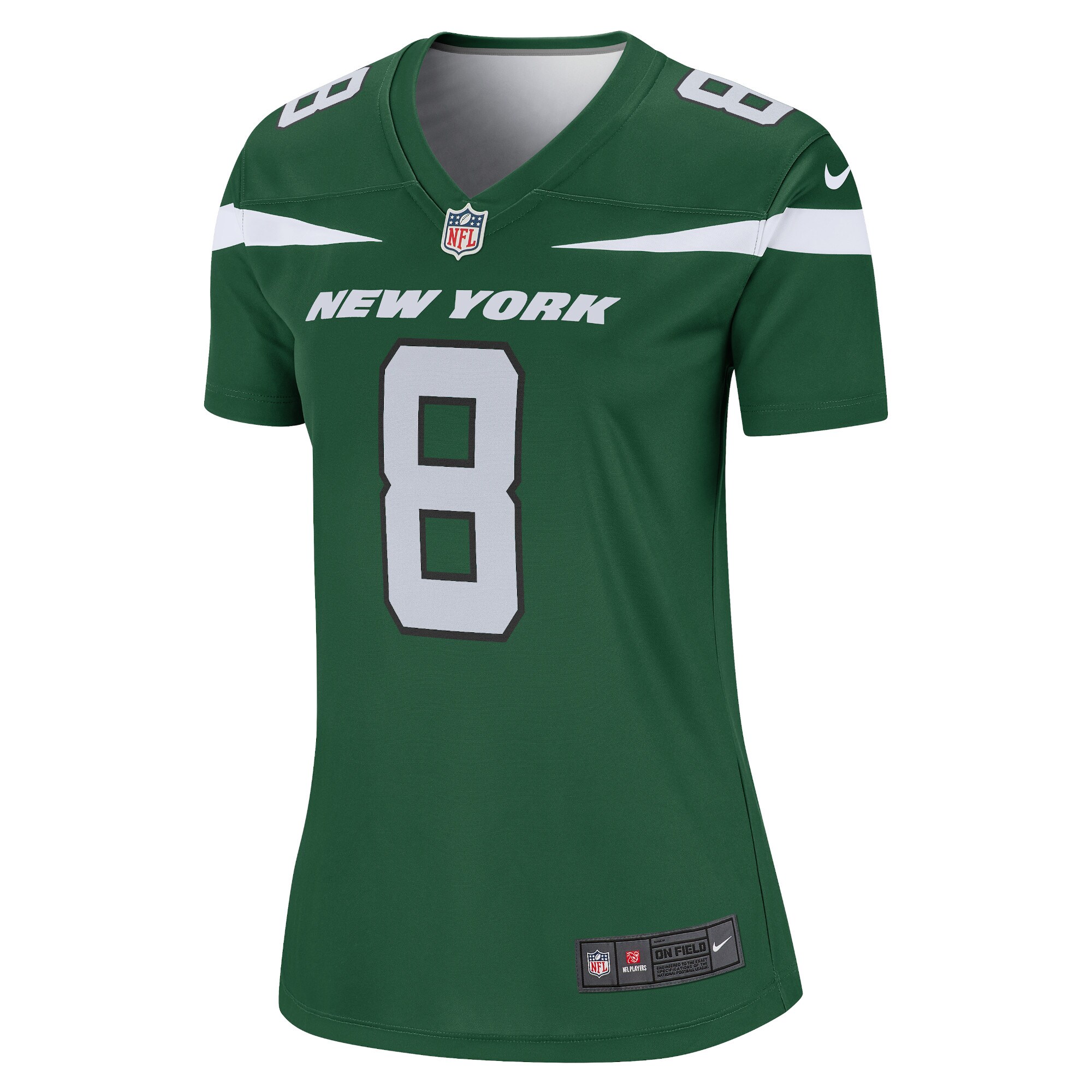 New York Jets Aaron Rodgers Gotham Green Team Legend Player Performance Top NFL Jersey Women's