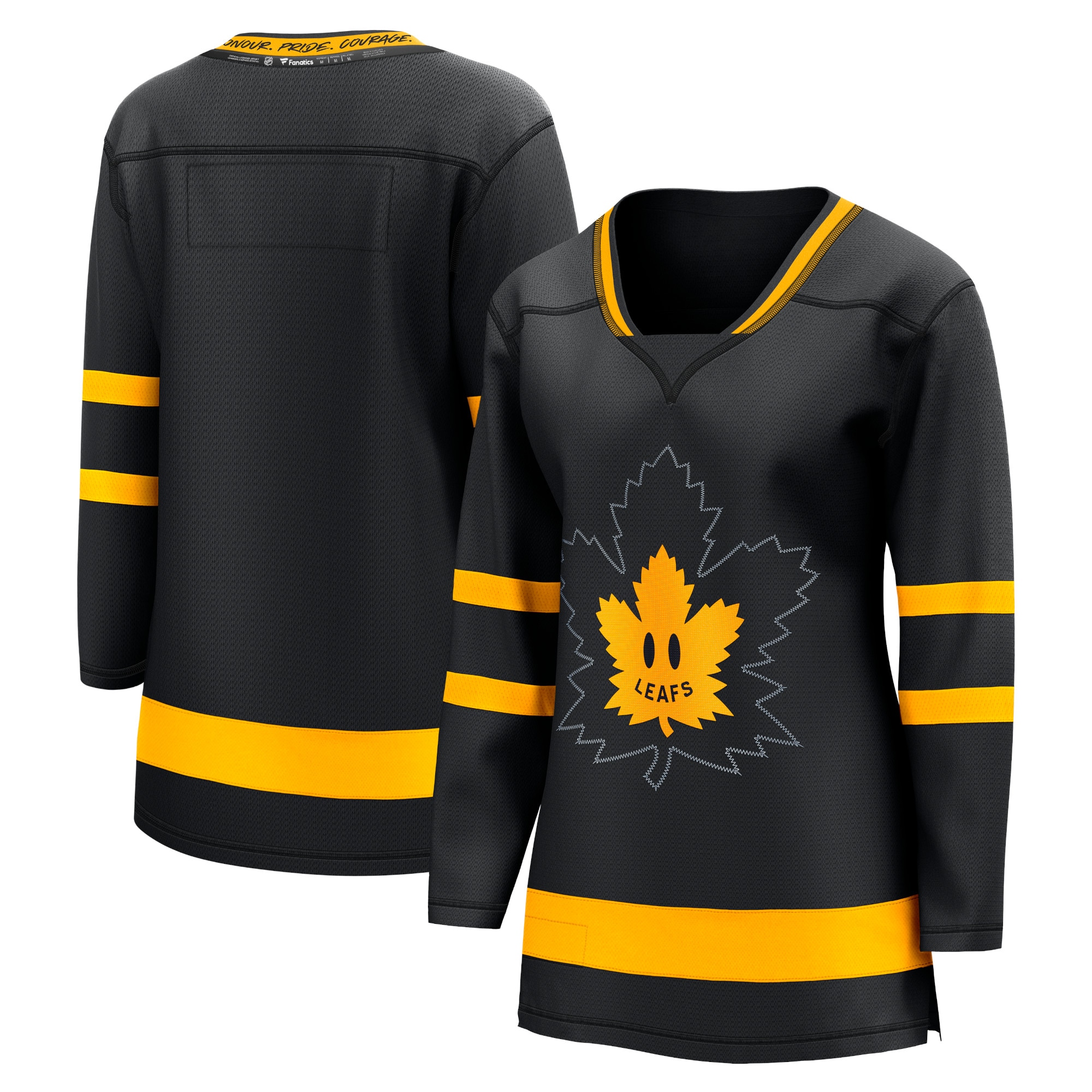 Toronto Maple Leafs Auston Matthews Black Alternate Premier Breakaway Reversible Player NHL Jersey Women's