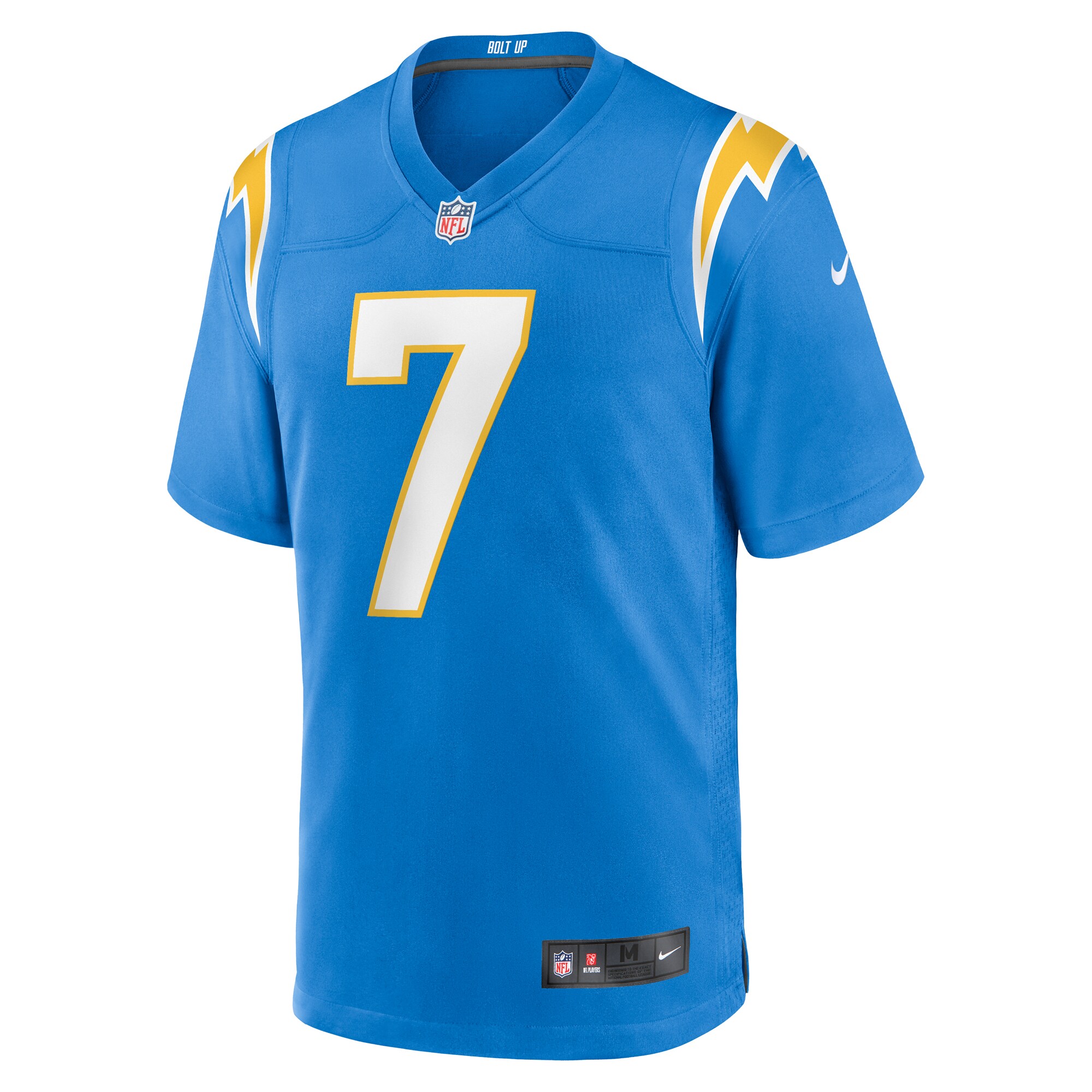 Los Angeles Chargers Kristian Fulton Powder Blue Team Game NFL Jersey Men's