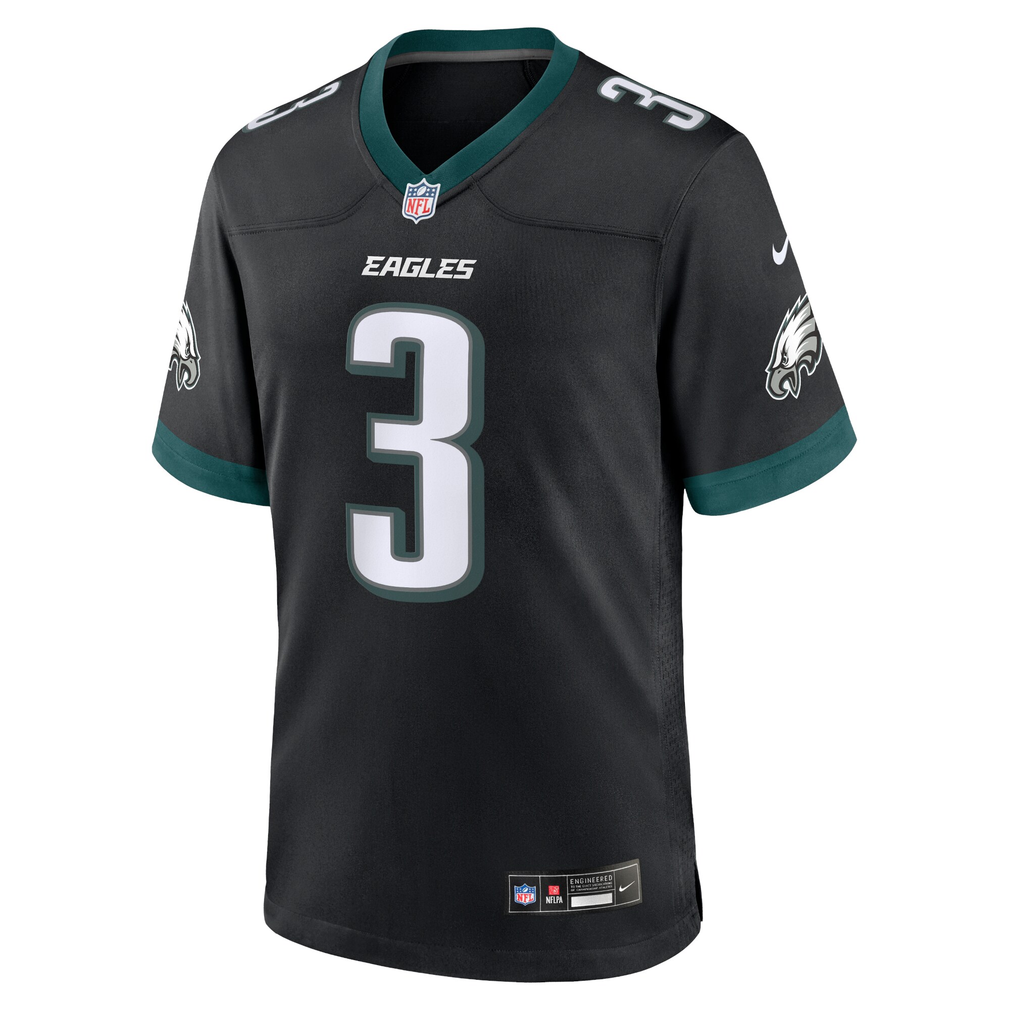 Philadelphia Eagles Nolan Smith Black Alternate Game NFL Jersey Men's