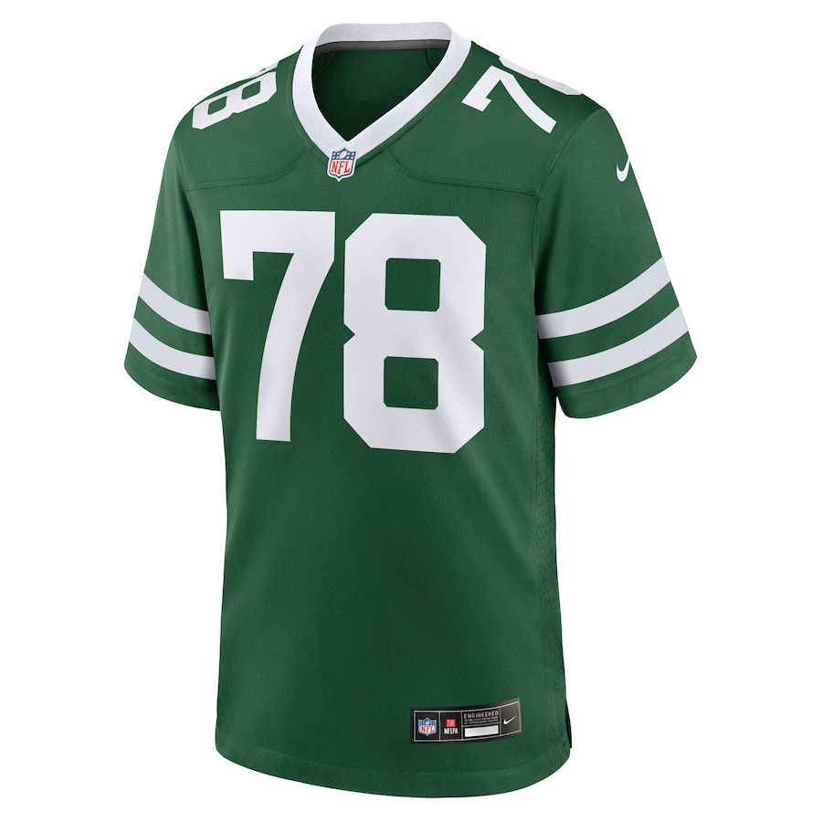 Morgan Moses 78 New York Jets Team Game Legacy Green NFL Jersey Men's