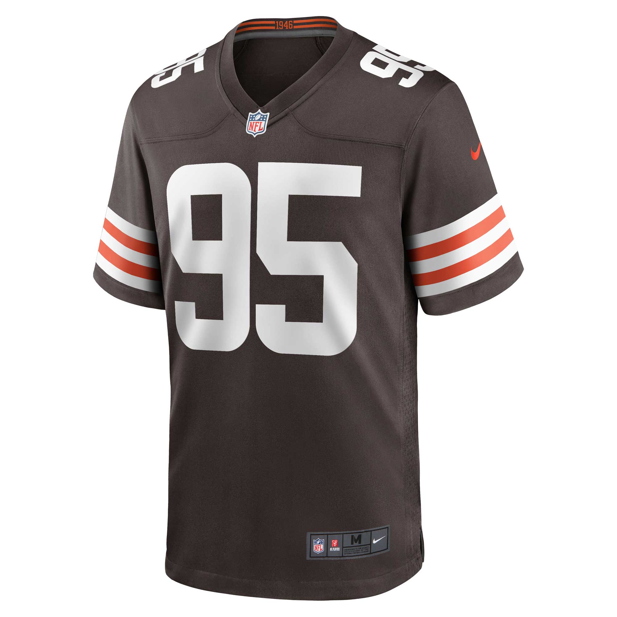 Cleveland Browns Myles Garrett Brown Game NFL Jersey Men's