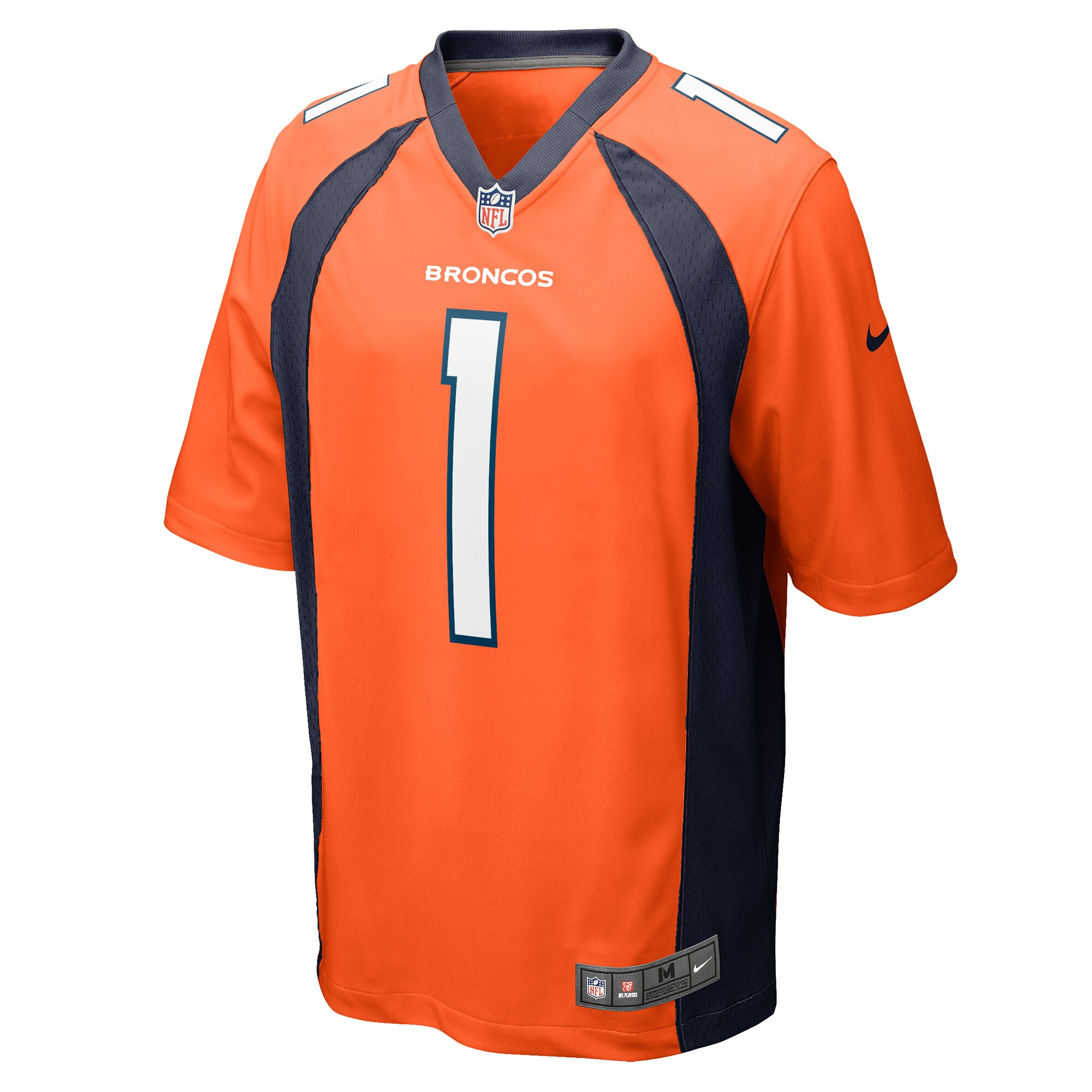 Denver Broncos Tremon Smith Orange Game NFL Jersey Men's