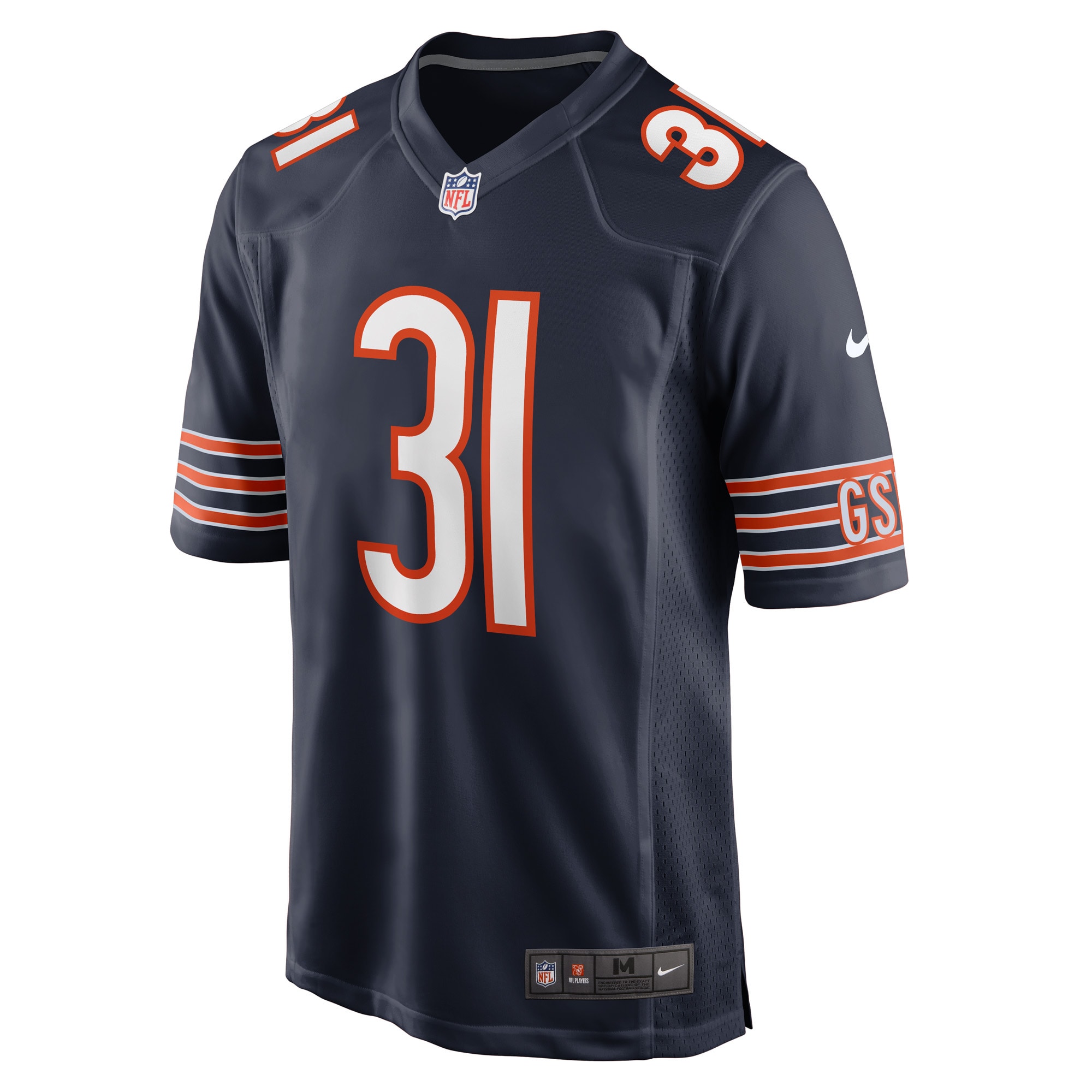 Chicago Bears Jaylon Jones Navy Game Player NFL Jersey Men's