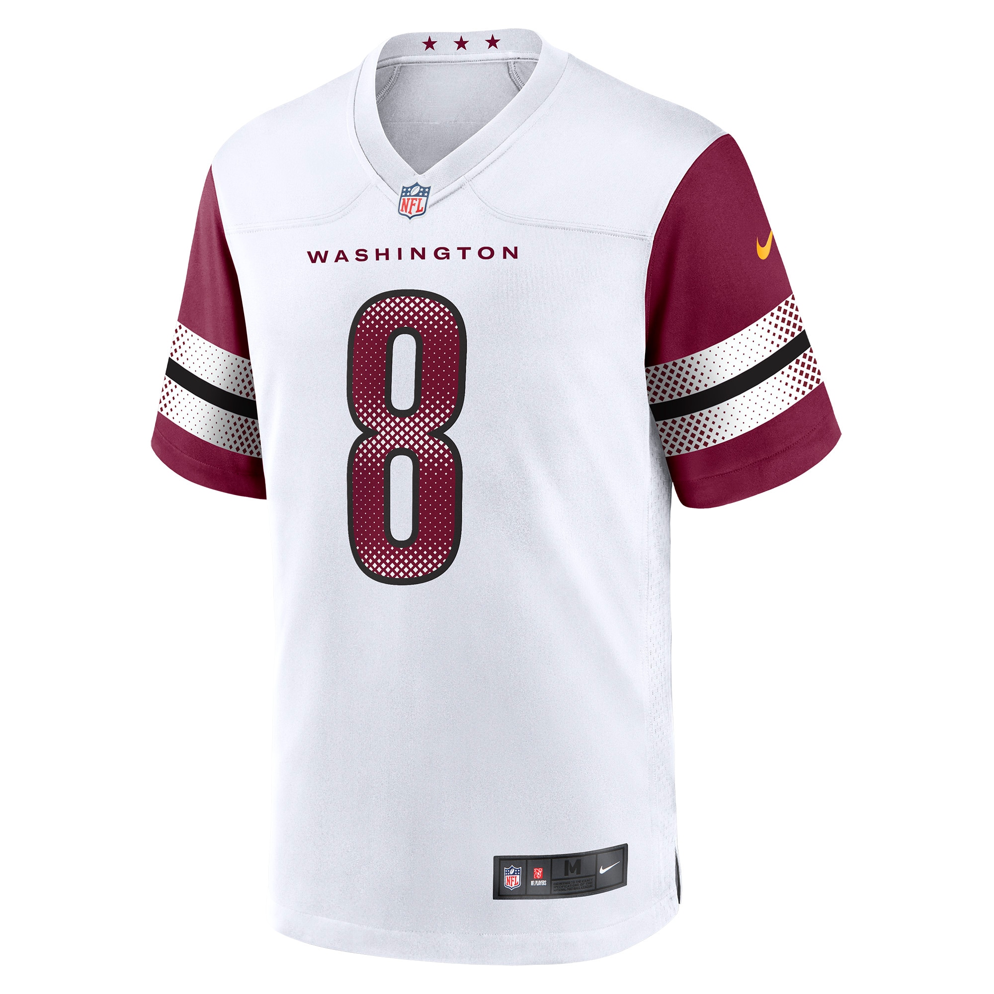 Washington Commanders Brian Robinson Jr. White Away Game Player NFL Jersey Men's