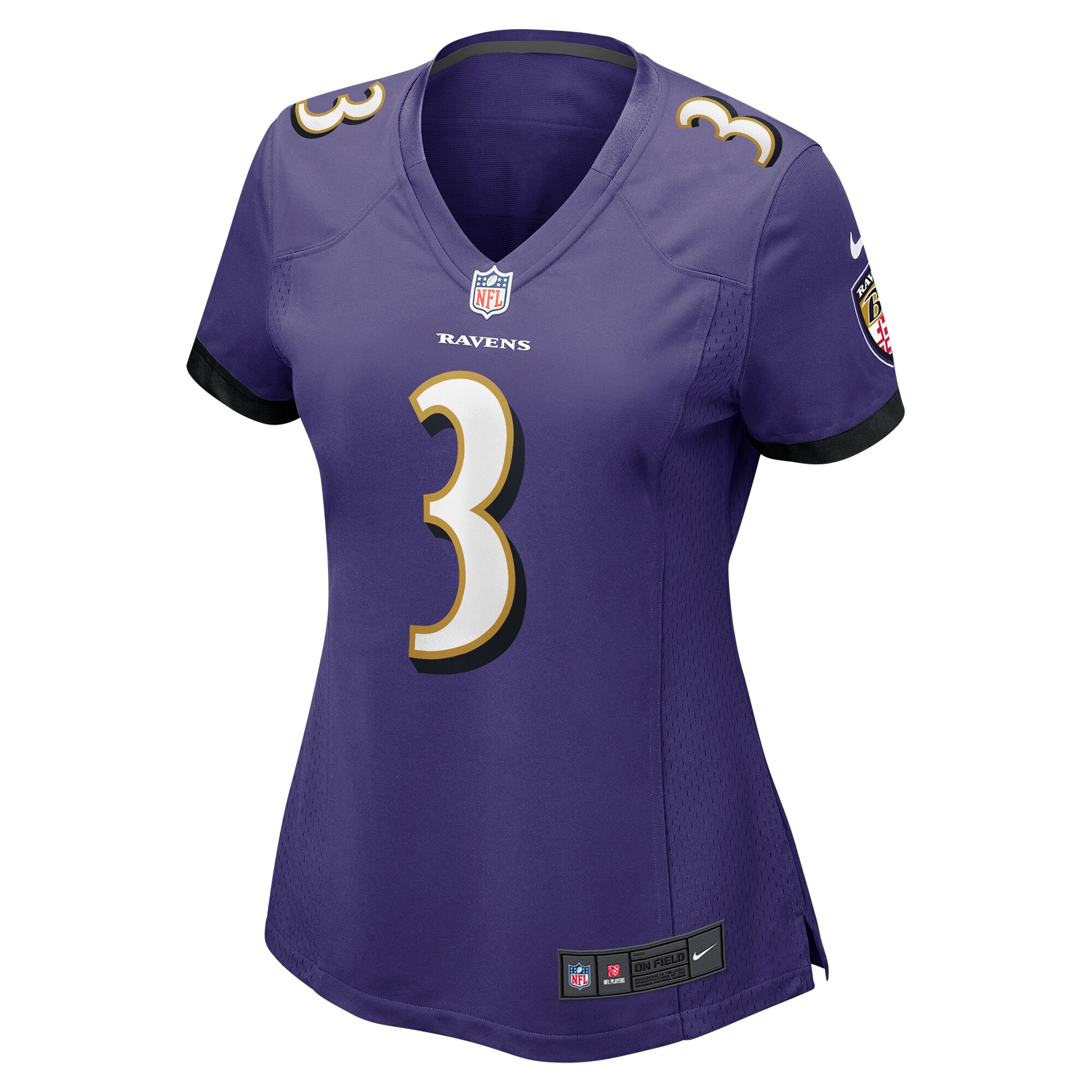 Baltimore Ravens Odell Beckham Jr. Purple Game NFL Jersey Women's