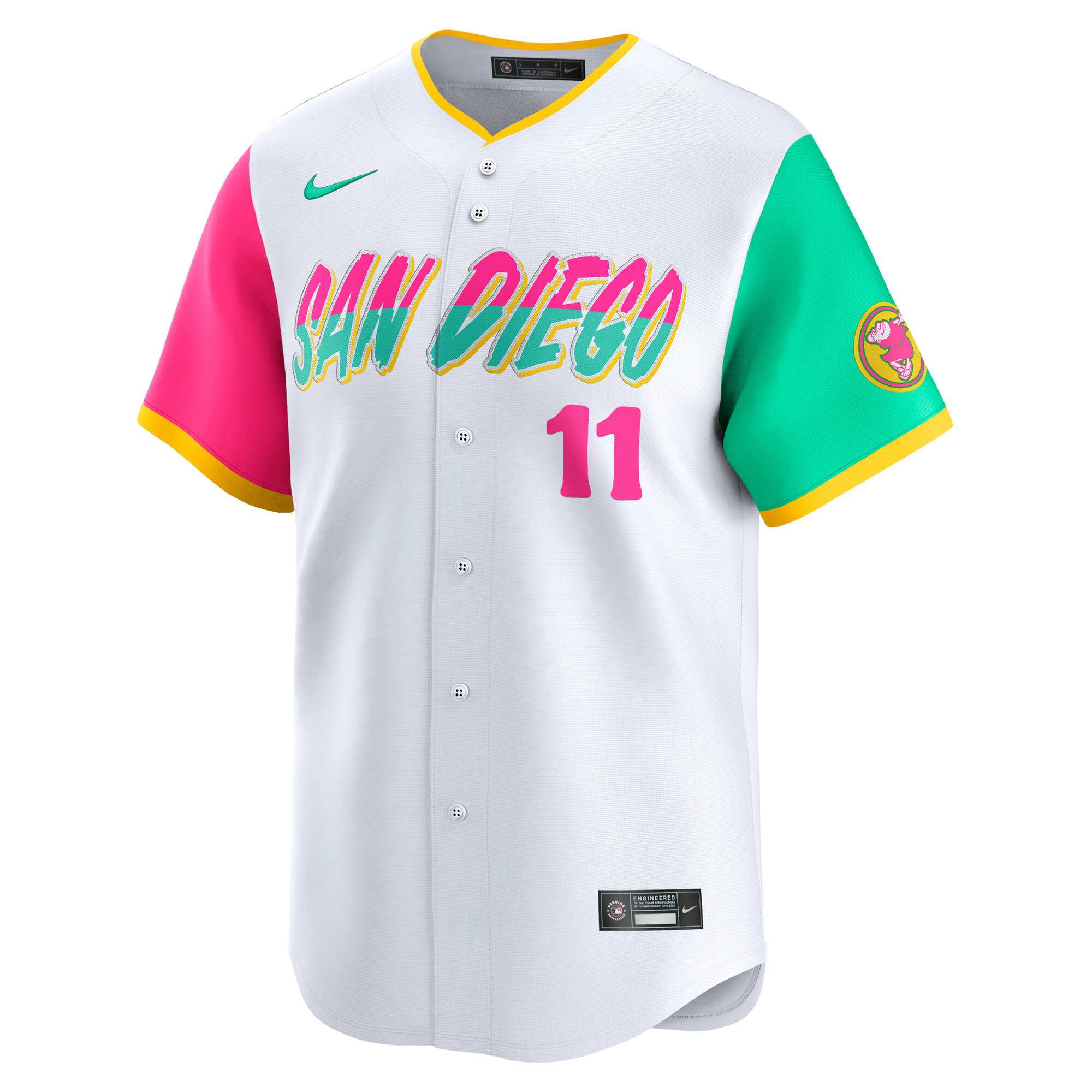 San Diego Padres Yu Darvish White City Connect Limited Player MLB Jersey Men's