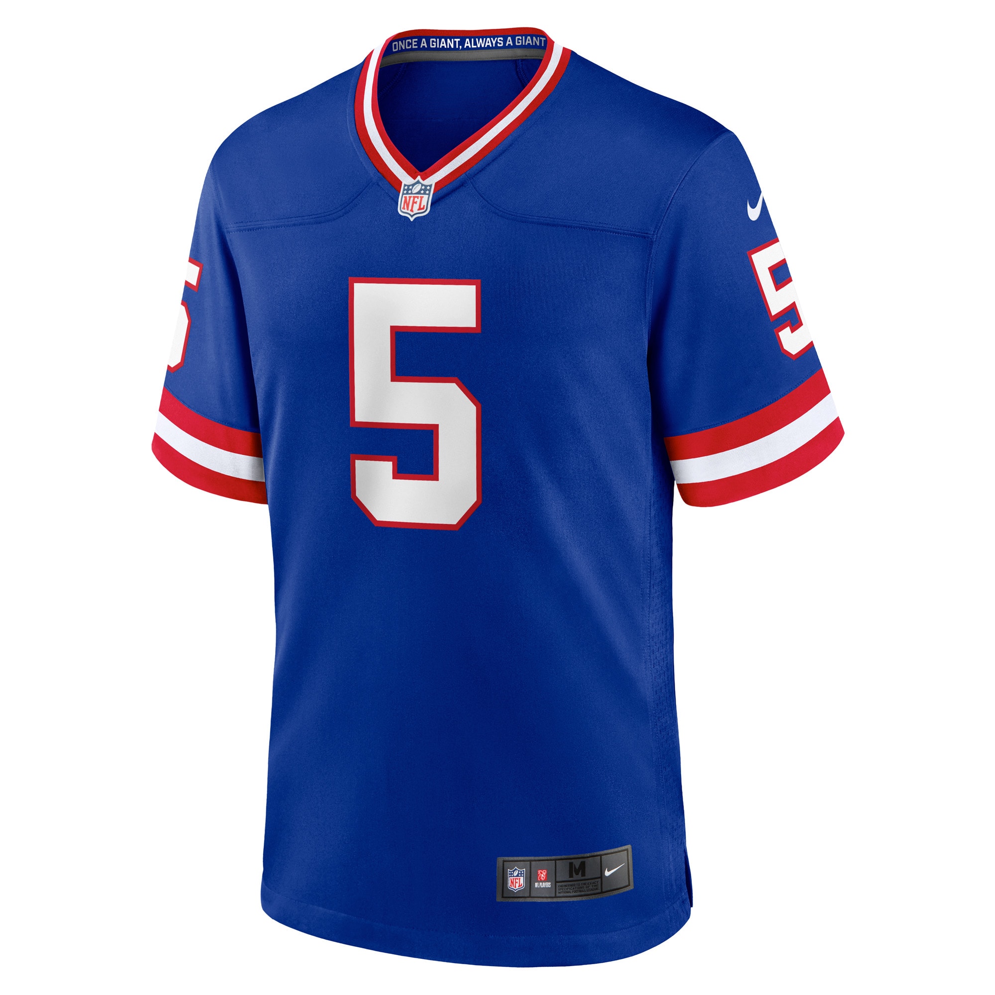 New York Giants Kayvon Thibodeaux Royal Classic Player Game NFL Jersey Men's