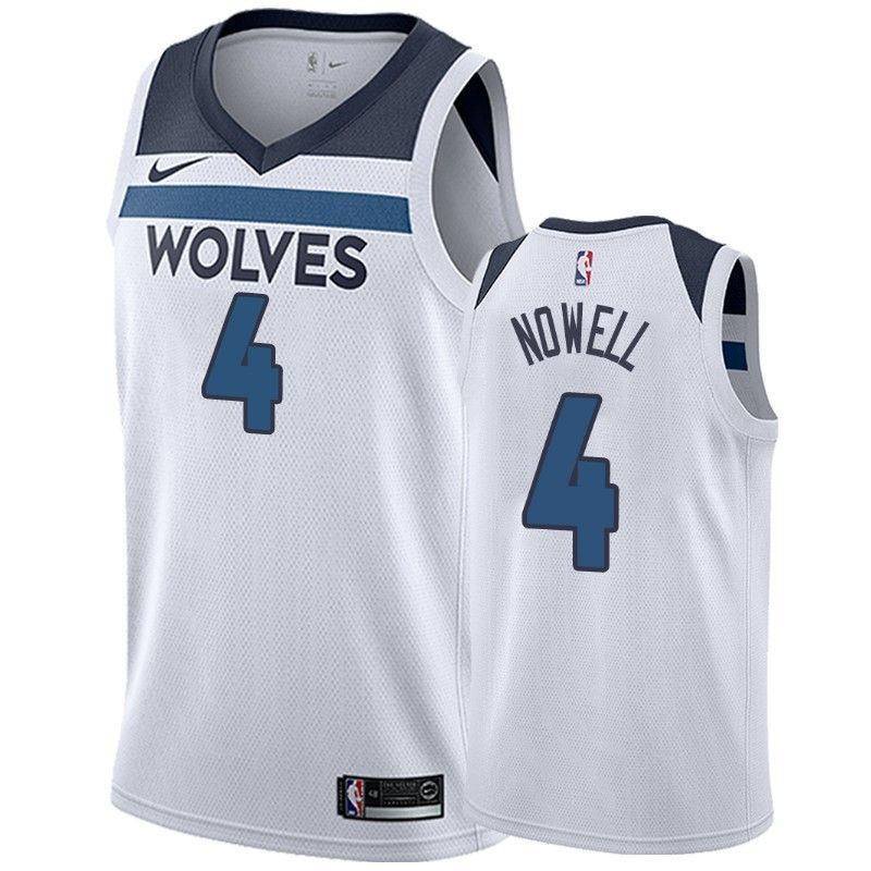 Minnesota Timberwolves Jaylen Nowell 4 Association NBA Jersey Men's