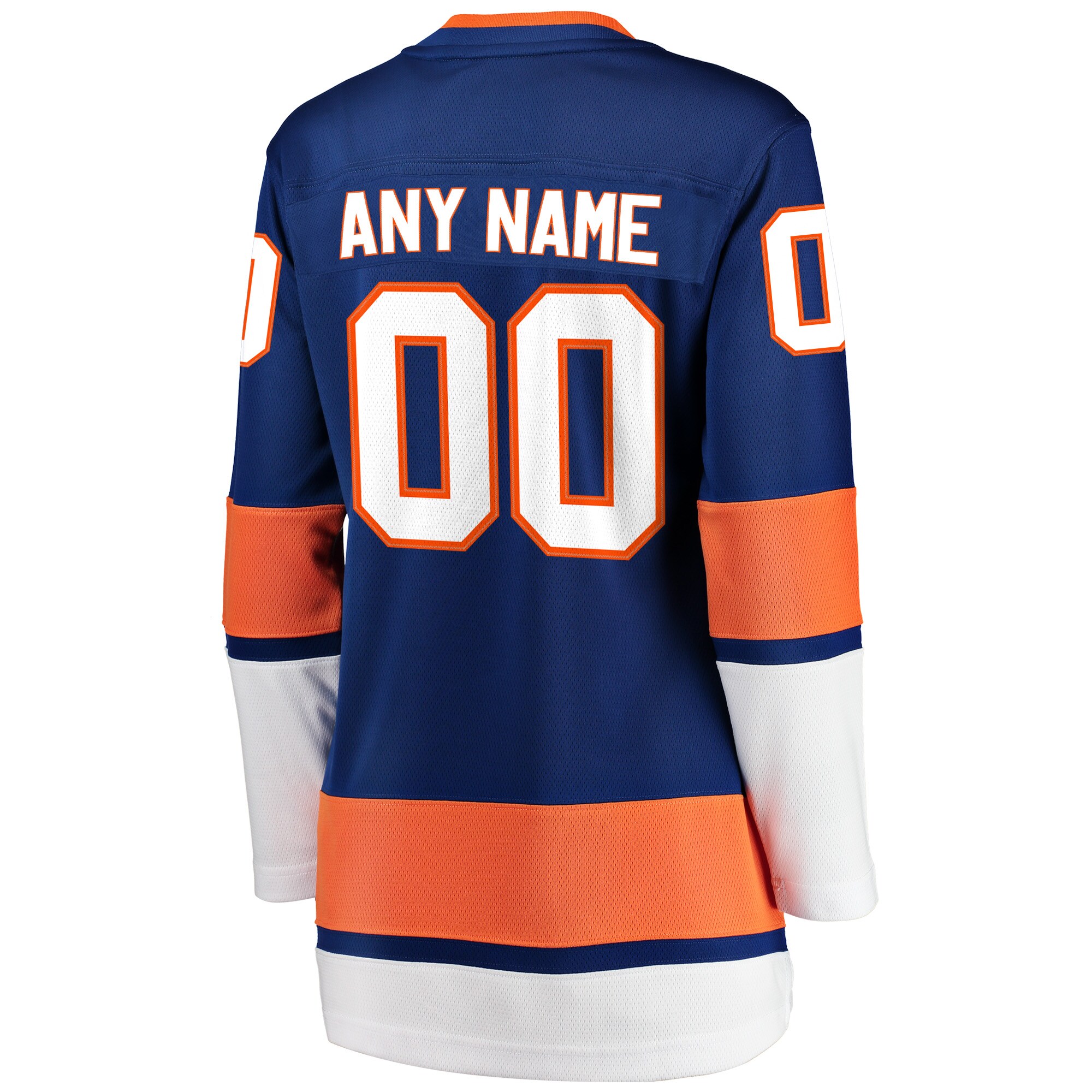 New York Islanders Blue Home Breakaway Custom NHL Jersey Women's
