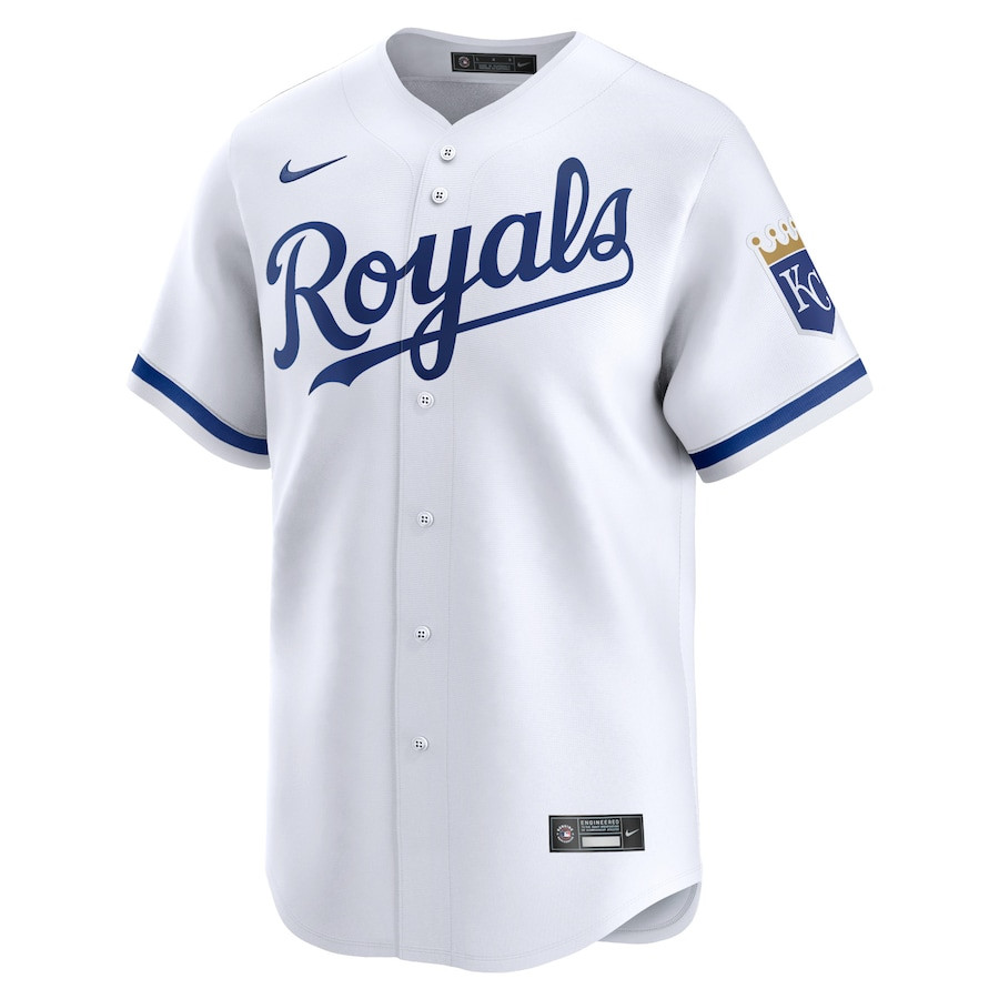 Kansas City Royals 2024 Jackie Robinson Day Home Limited White MLB Jersey Men's