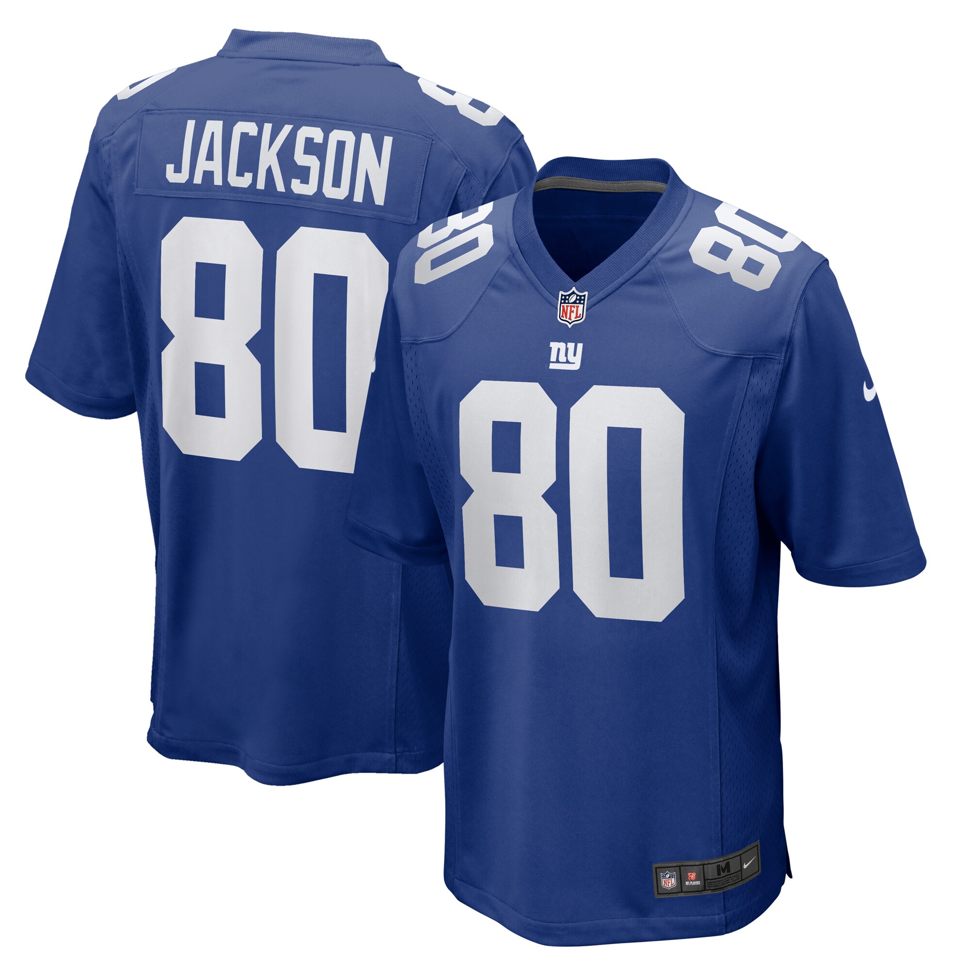 New York Giants Tyree Jackson Royal Team Game NFL Jersey Men's