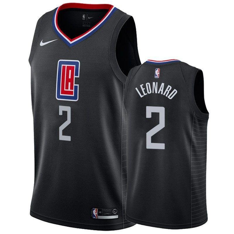 Los Angeles Clippers Kawhi Leonard 2 Statet NBA Jersey Men's