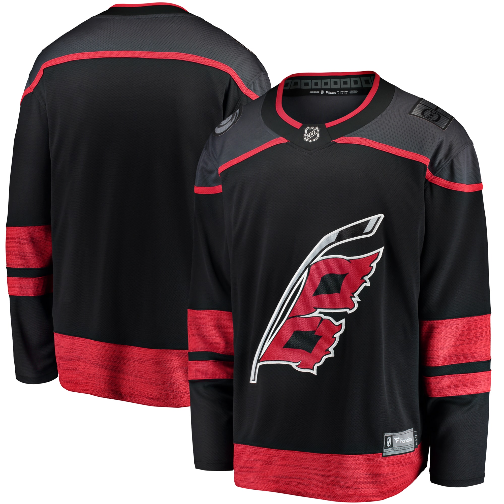 Carolina Hurricanes Black Home Breakaway NHL Jersey Men's