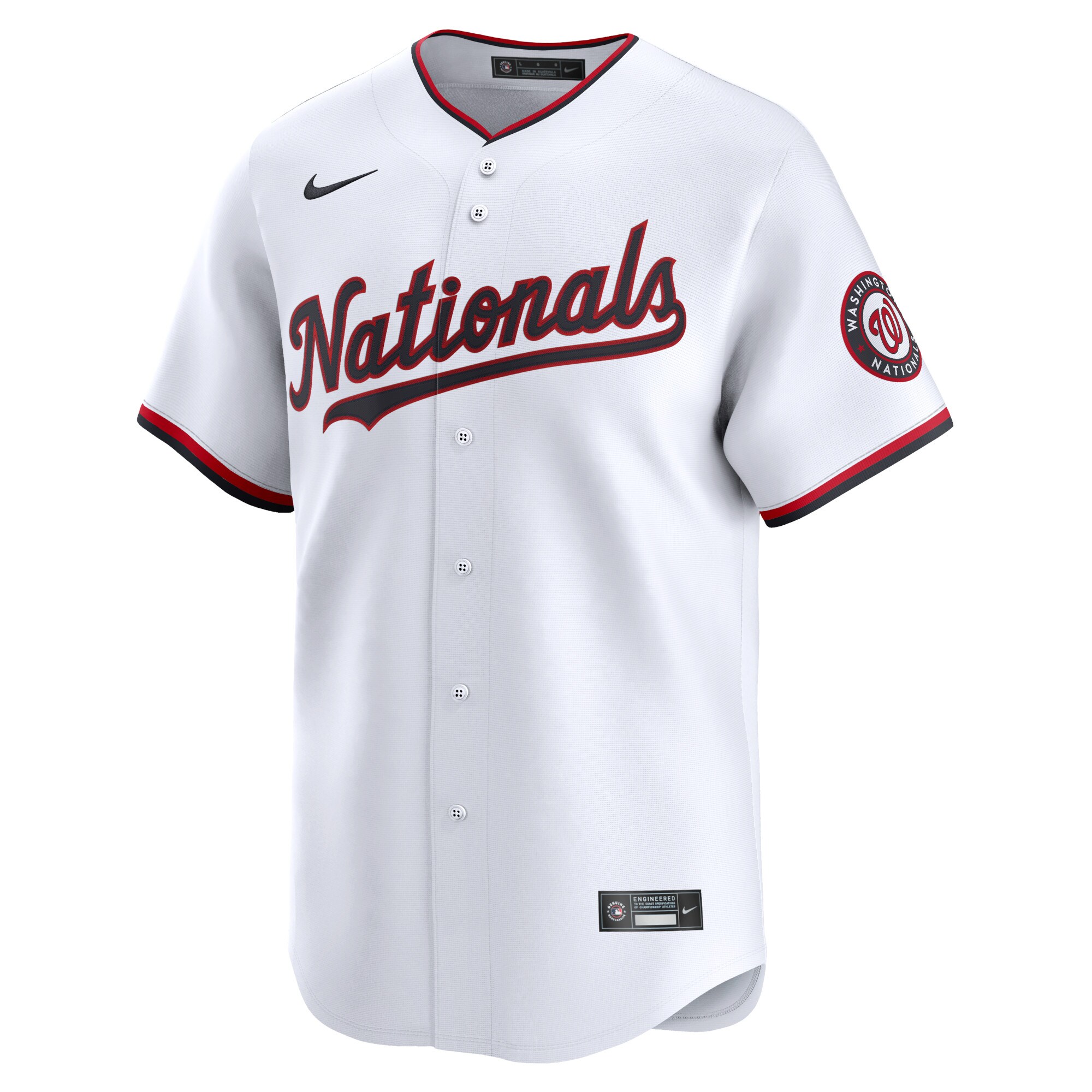 Washington Nationals CJ Abrams White Home Limited Player MLB Jersey Youth