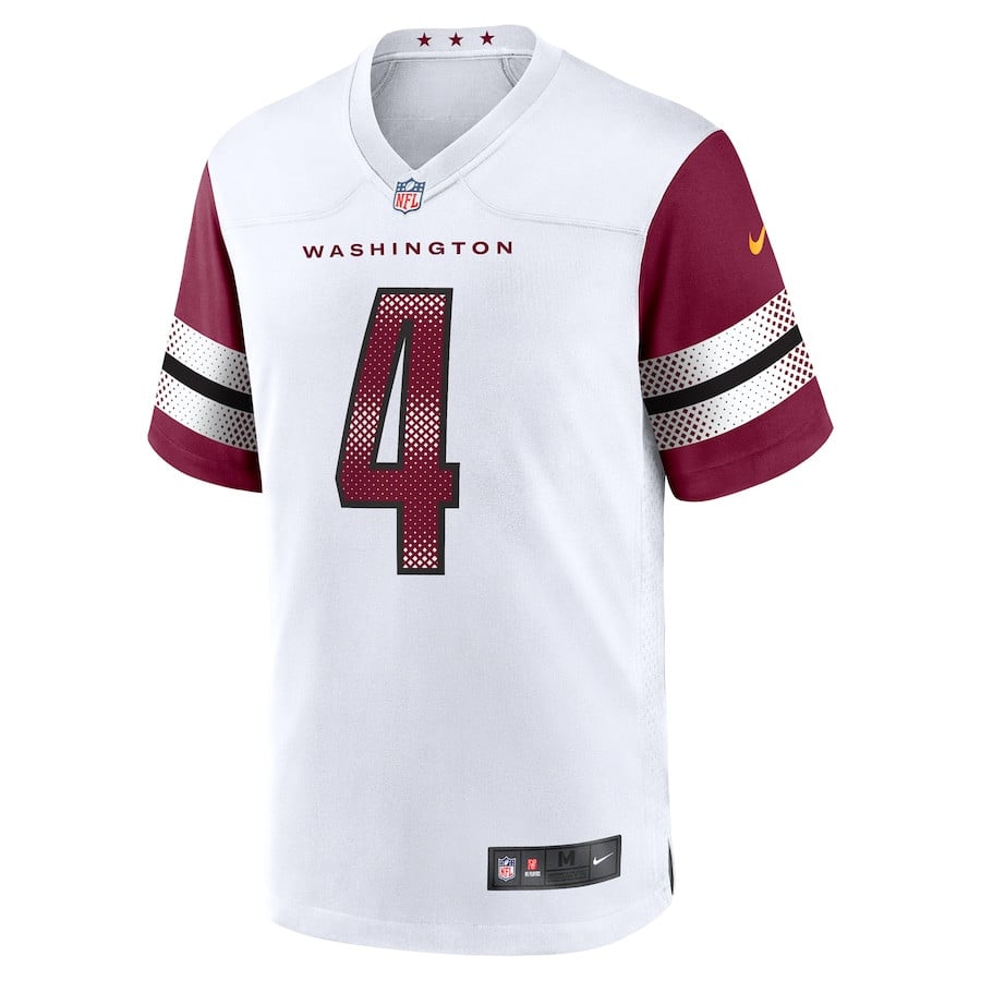 Frankie Luvu 4 Washington Commanders Game White NFL Jersey Men's