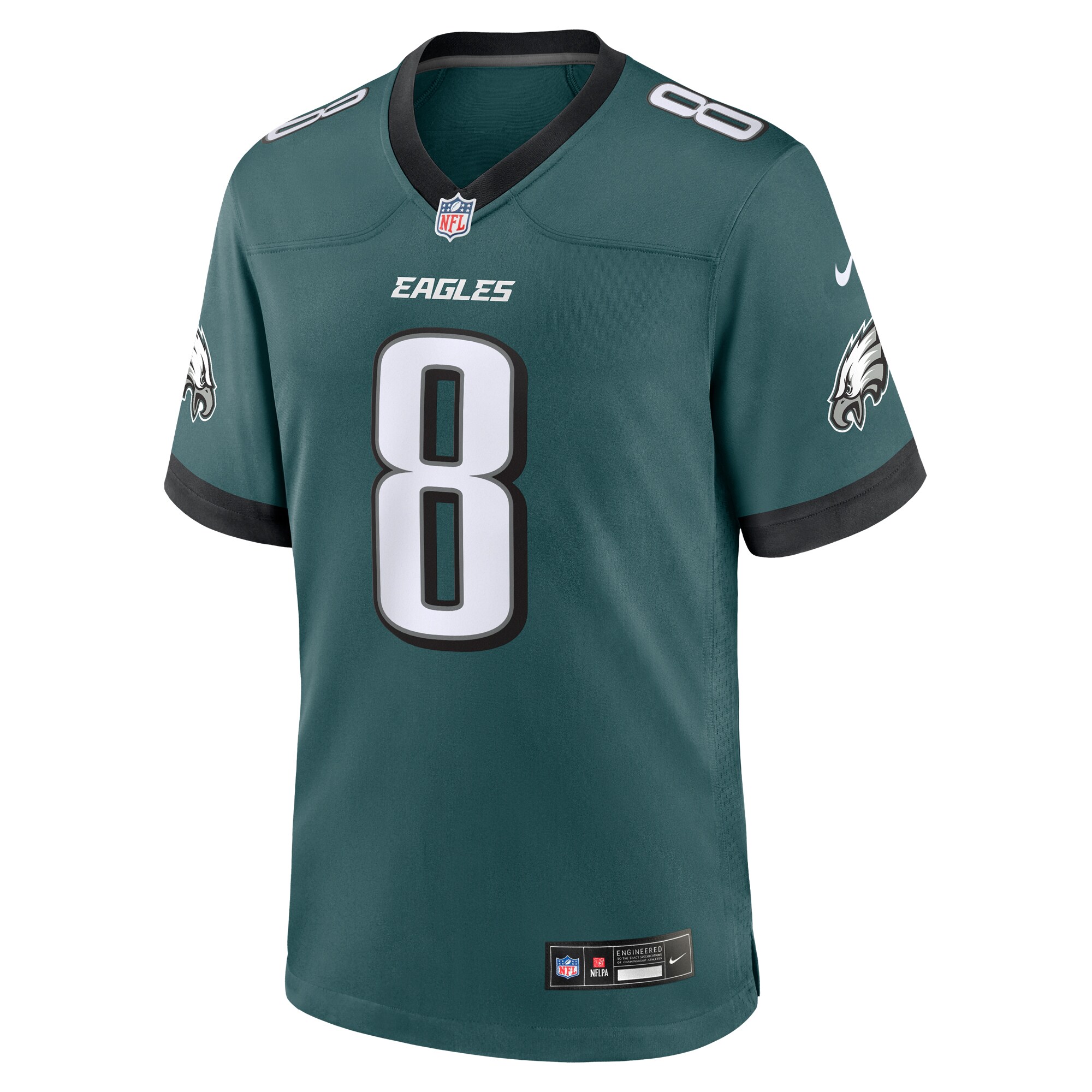 Philadelphia Eagles Chauncey Gardner-Johnson Midnight Green Game NFL Jersey Men's