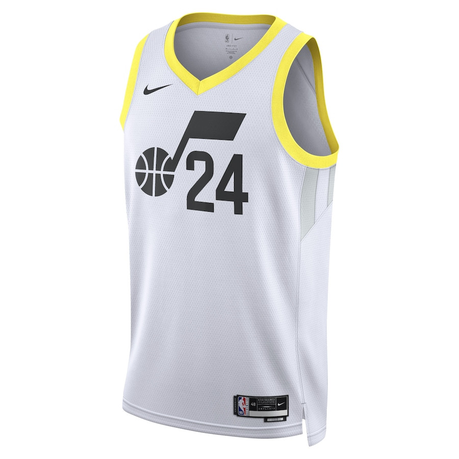 Walker Kessler 24 Utah Jazz Unisex Swingman Association Editio White NBA Jersey Unisex