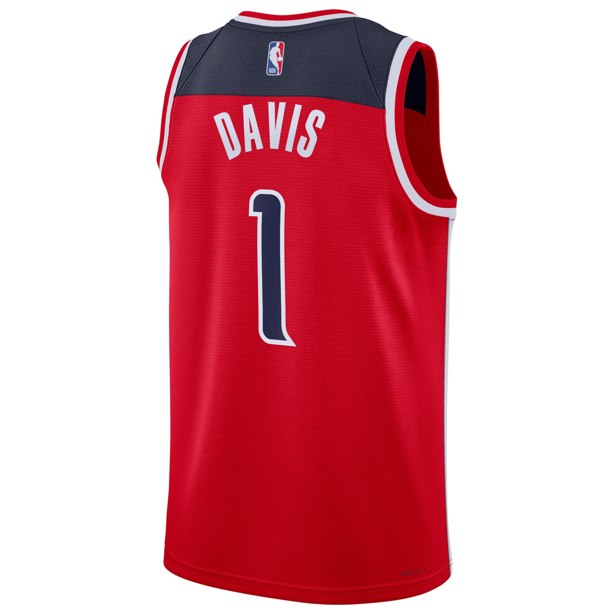 Washington Wizards Icon Edition Swingman Red Johnny Davi Unisex NBA Jersey Unisex
