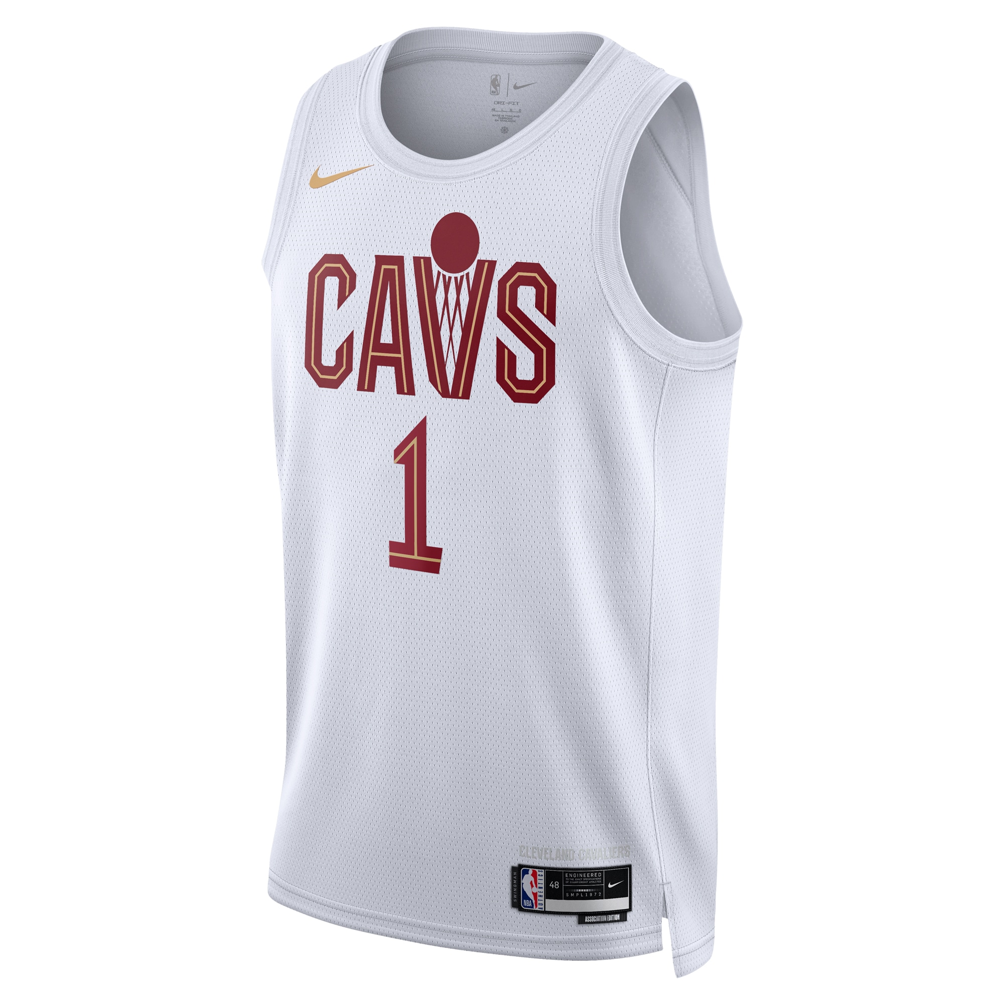 Cleveland Cavaliers Association Edition Swingman White Max Stru Unisex NBA Jersey Unisex