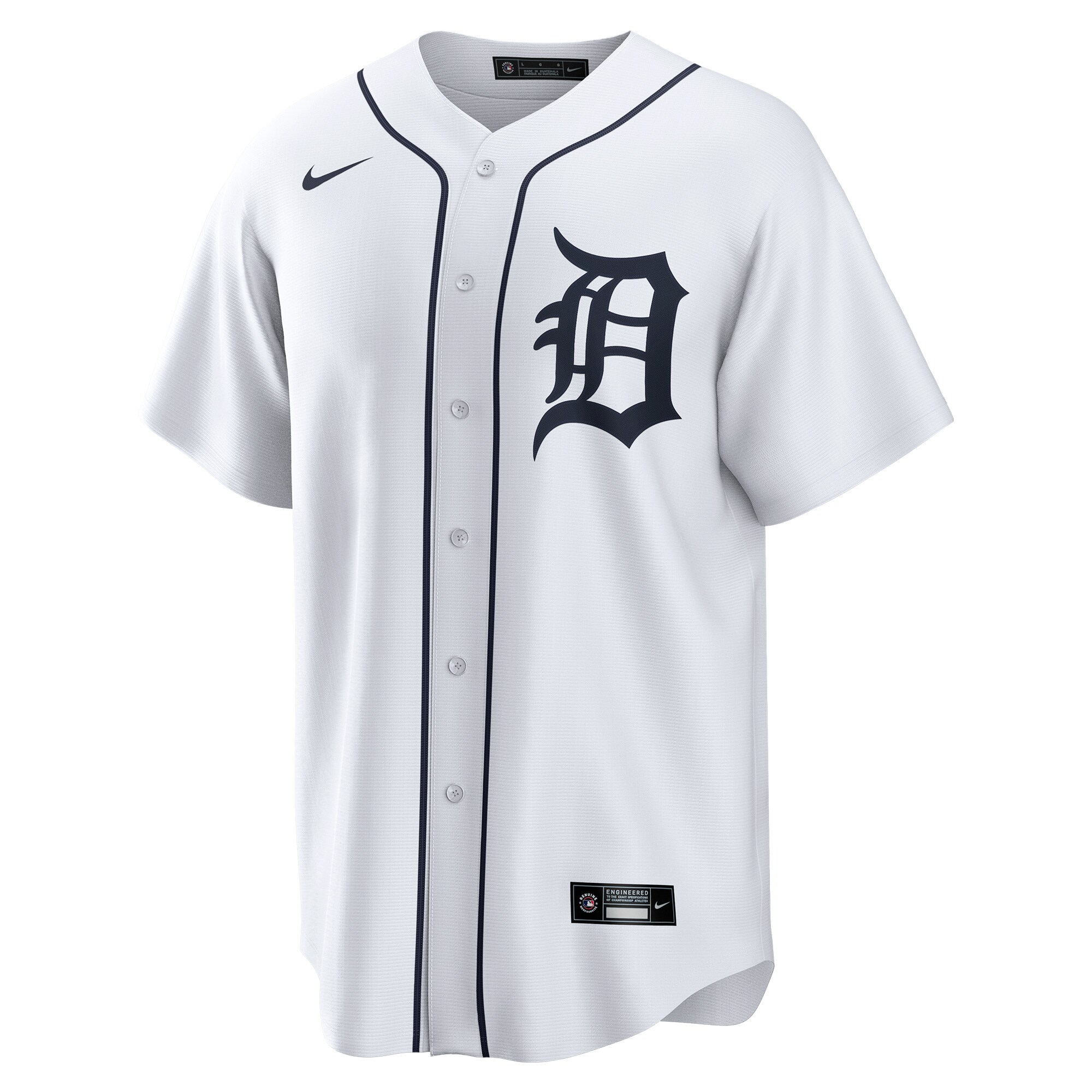 Detroit Tigers Andy Ib??ez White Home Player MLB Jersey Men's
