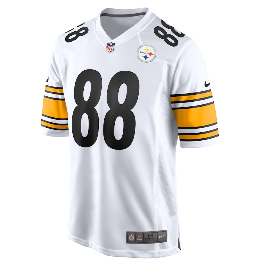 Pat Freiermuth 88 Pittsburgh Steelers Game White NFL Jersey Men's