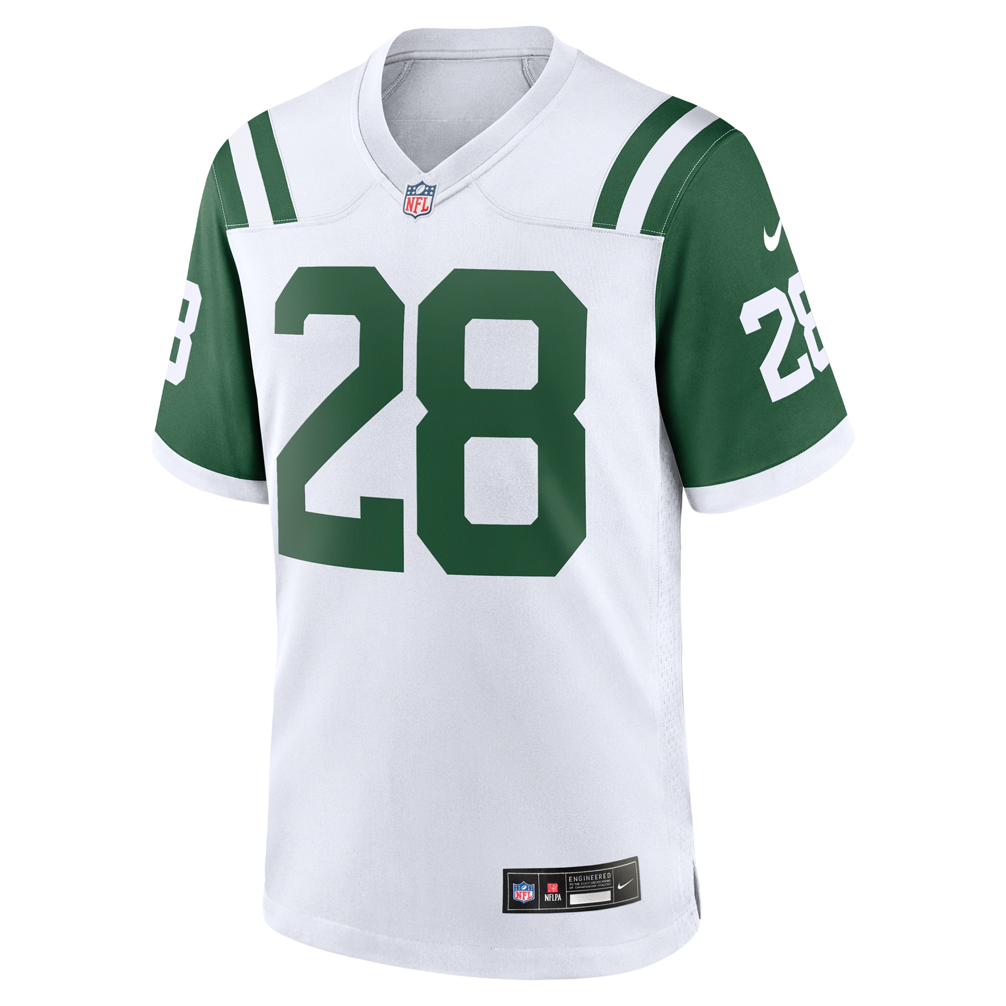 New York Jets Curtis Martin White Classic Alternate Retired Player Game NFL Jersey Men's