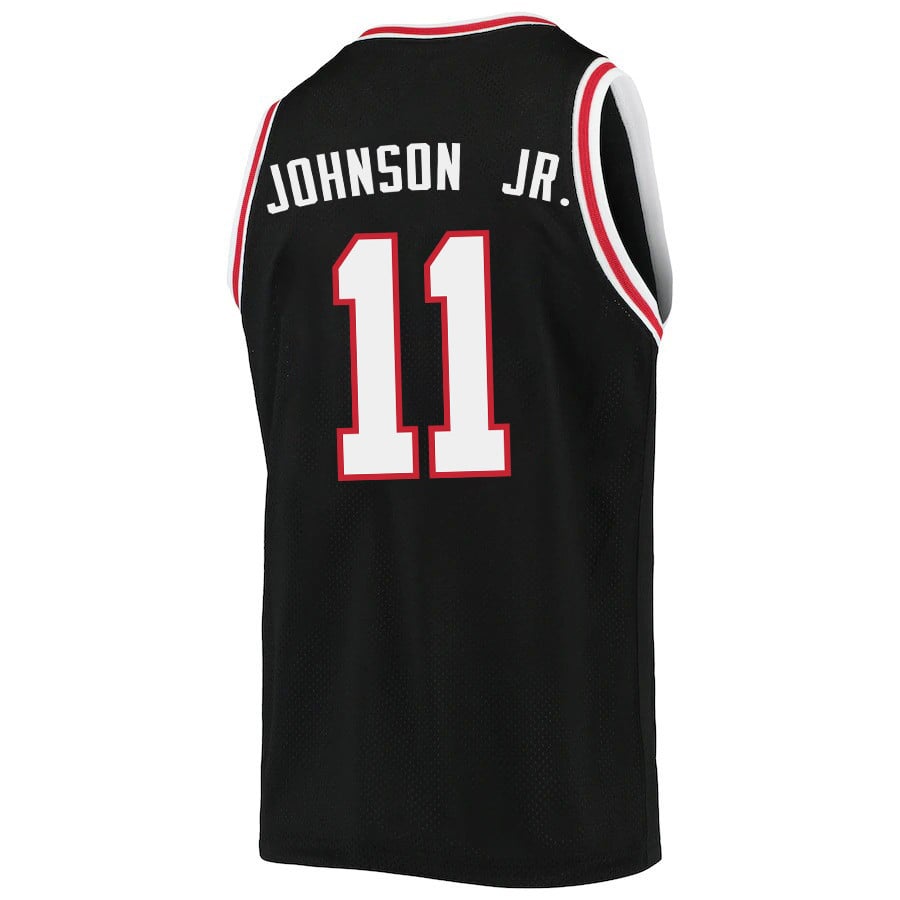 Keshad Johnson 0 San Diego State Aztecs 2023- Black NCAA Jersey Men's