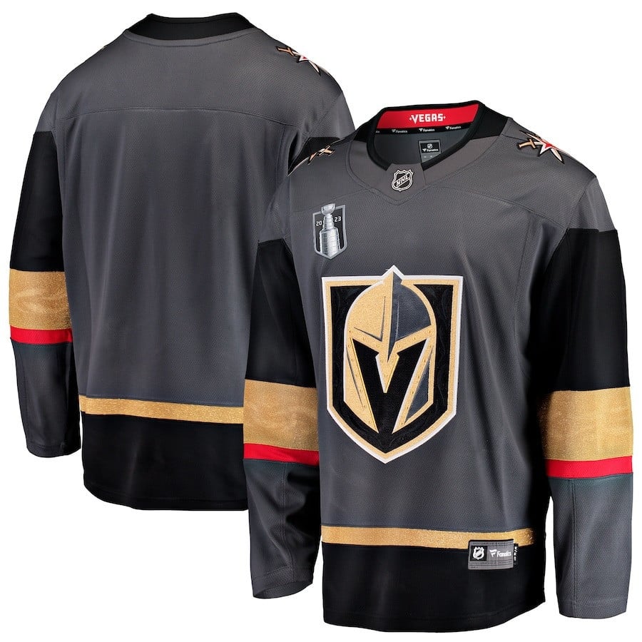Vegas Golden Knights 2023 Stanley Cup Final Alternate Breakaway Black NHL Jersey Men's