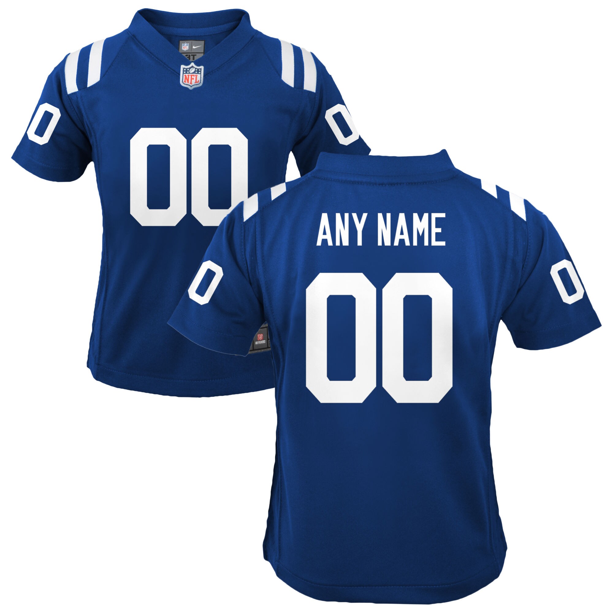 Indianapolis Colts Royal Custom Game NFL Jersey Youth