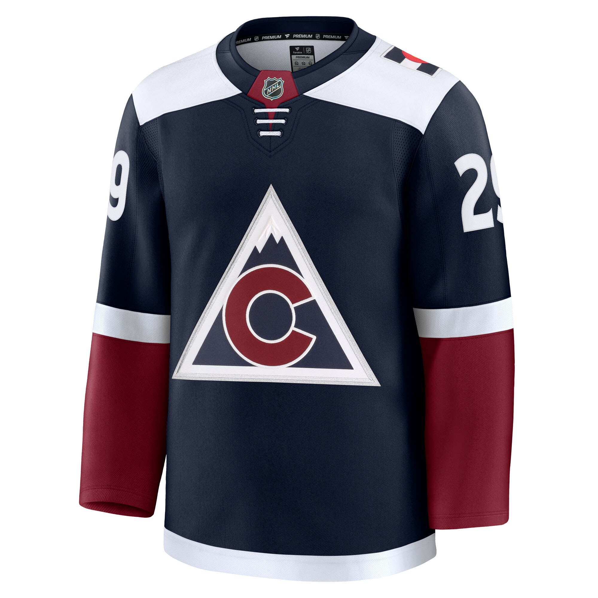 Colorado Avalanche Nathan MacKinnon Navy Alternate Premium NHL Jersey Men's