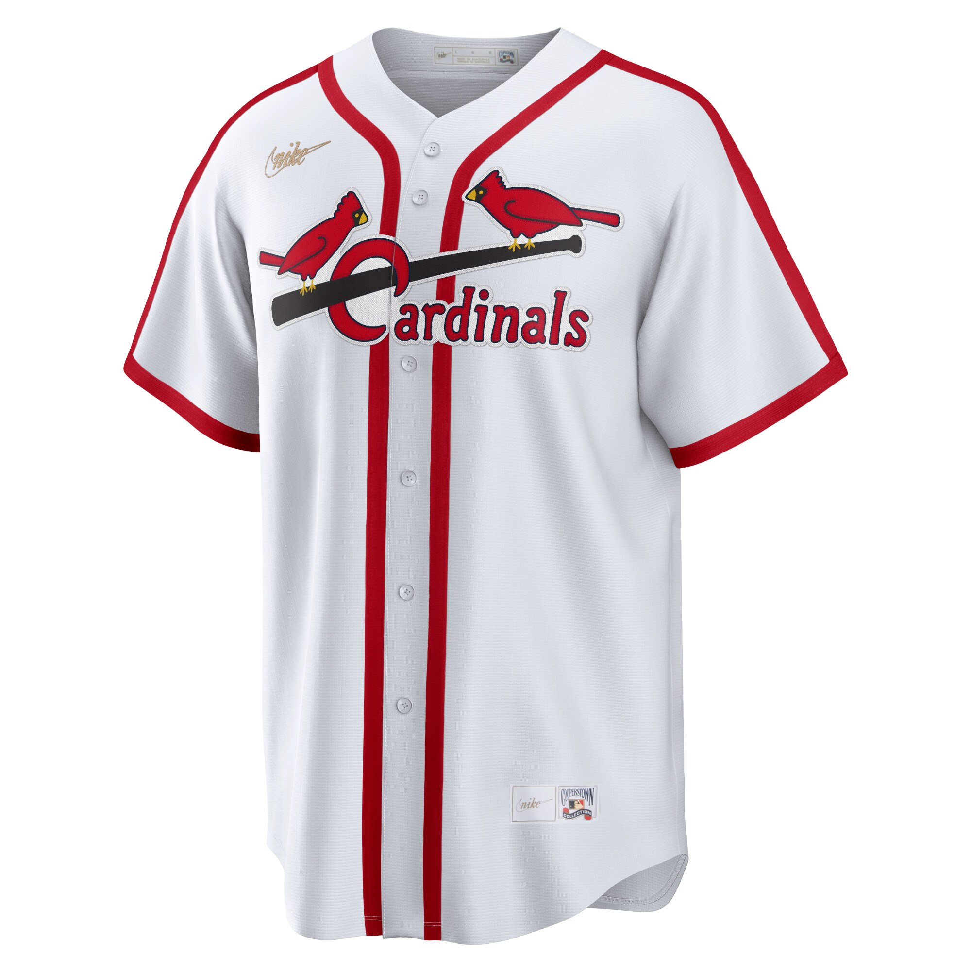 St. Louis Cardinals Ozzie Smith White Home Cooperstown Collection Player MLB Jersey Men's