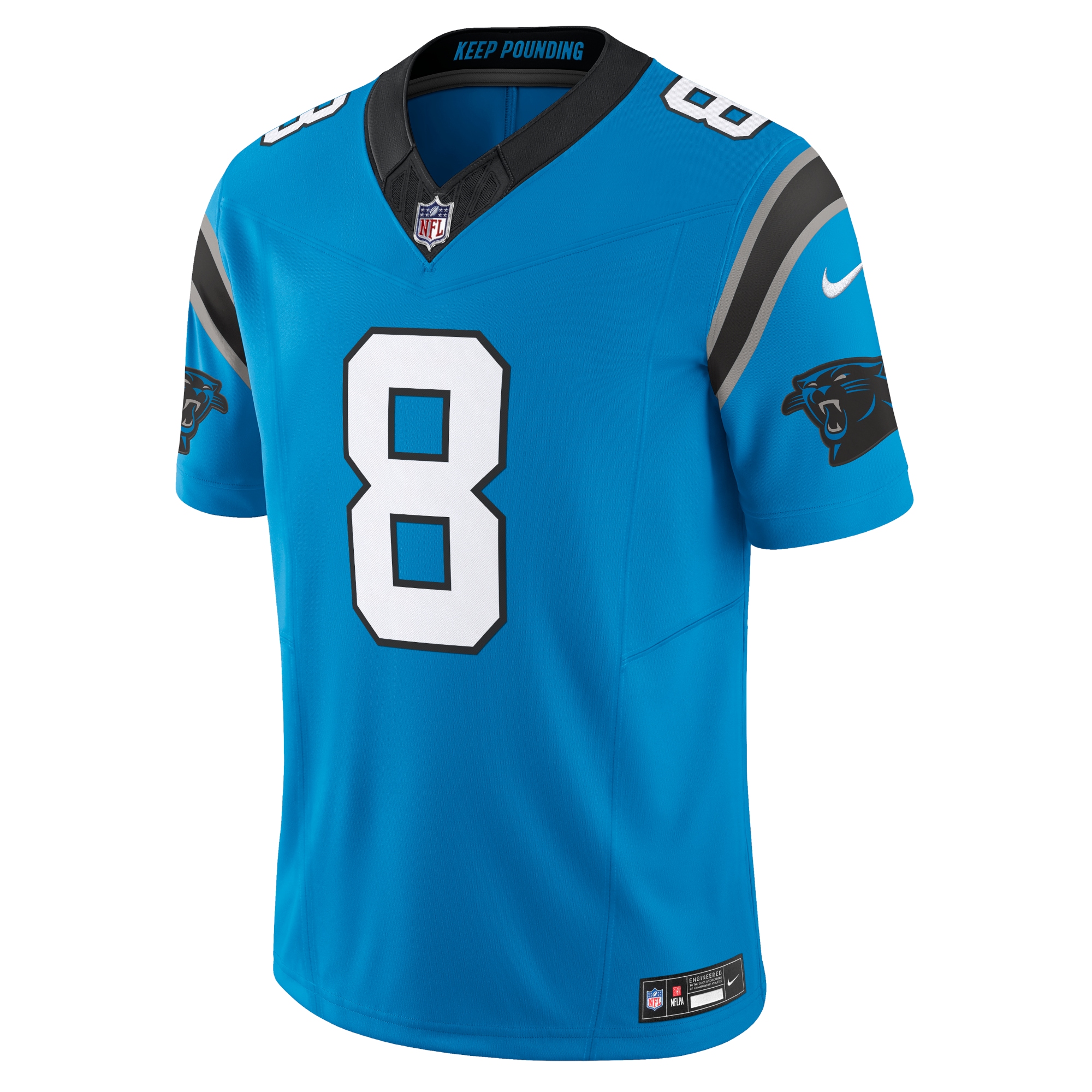 Carolina Panthers Jaycee Horn Blue Vapor F.U.S.E. Limited NFL Jersey Men's