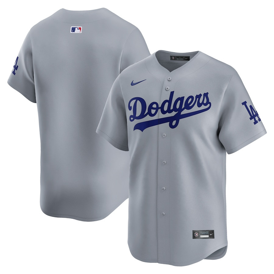 Los Angeles Dodgers Alternate Limited Gray MLB Jersey Men's