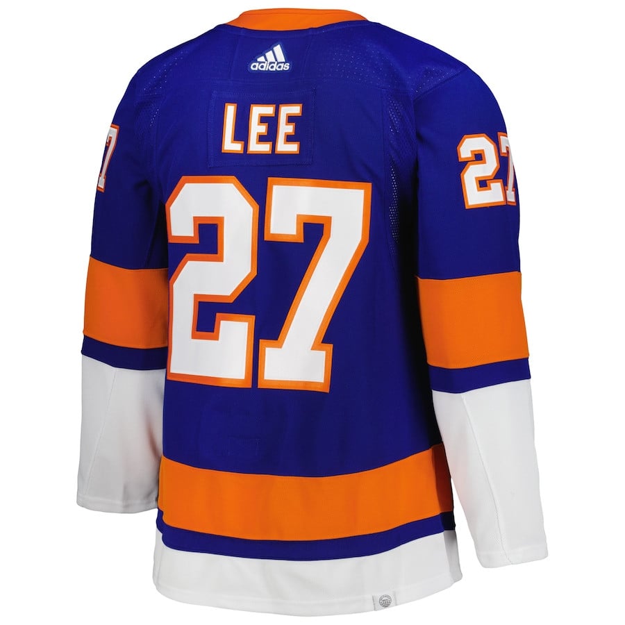 Anders Lee 27 New York Islanders Home Primegreen Royal NHL Jersey Men's