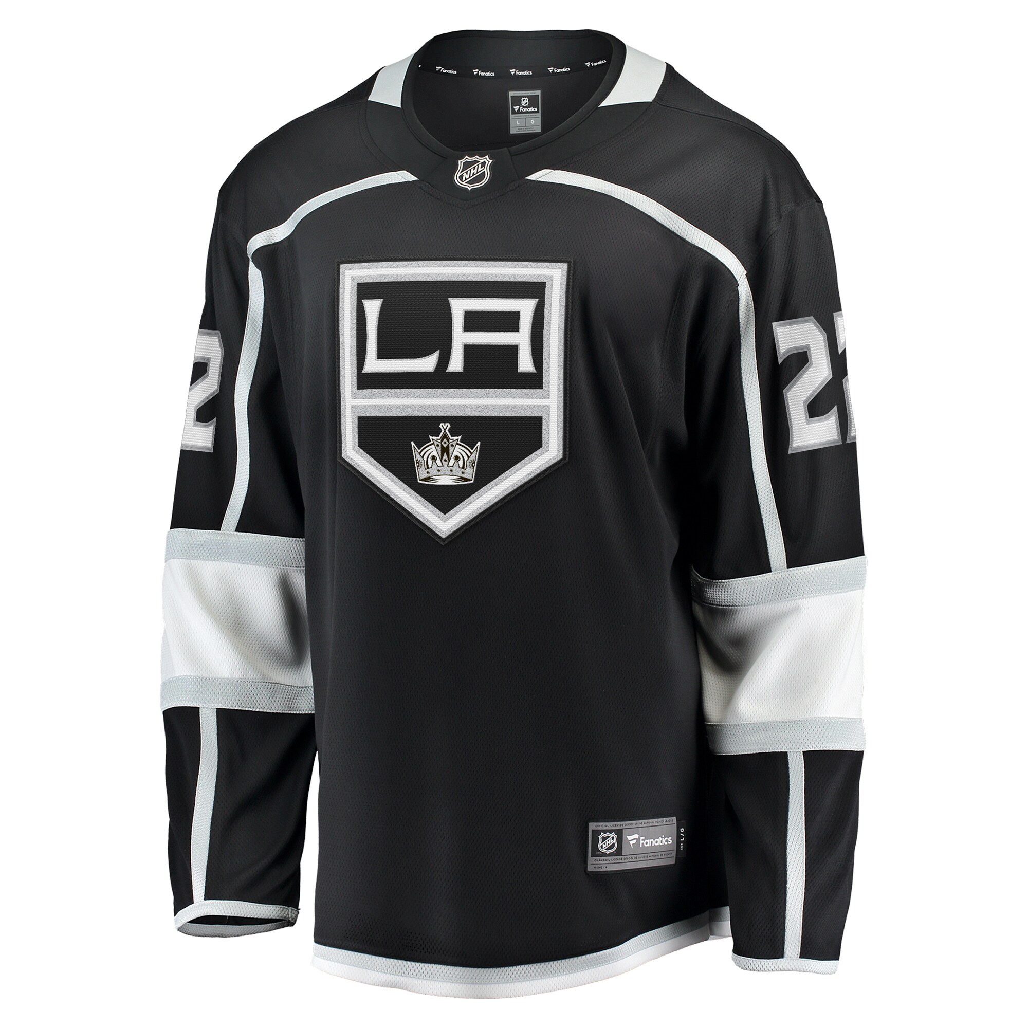 Los Angeles Kings Trevor Lewis Black Home Breakaway NHL Jersey Men's